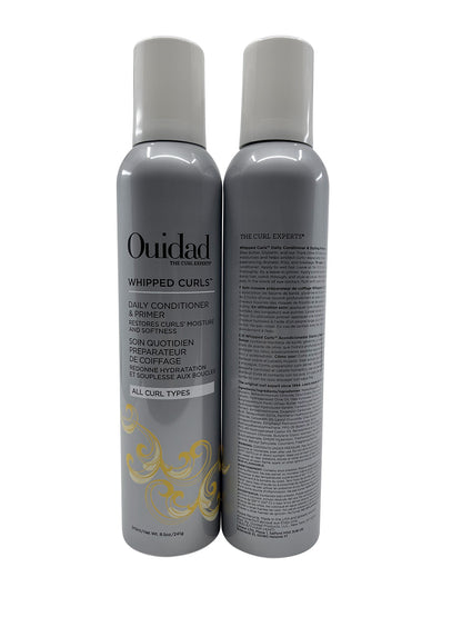 Ouidad Curl Recovery Whipped Curls Conditioner & Styling Primer 8.5 OZ Set of 2