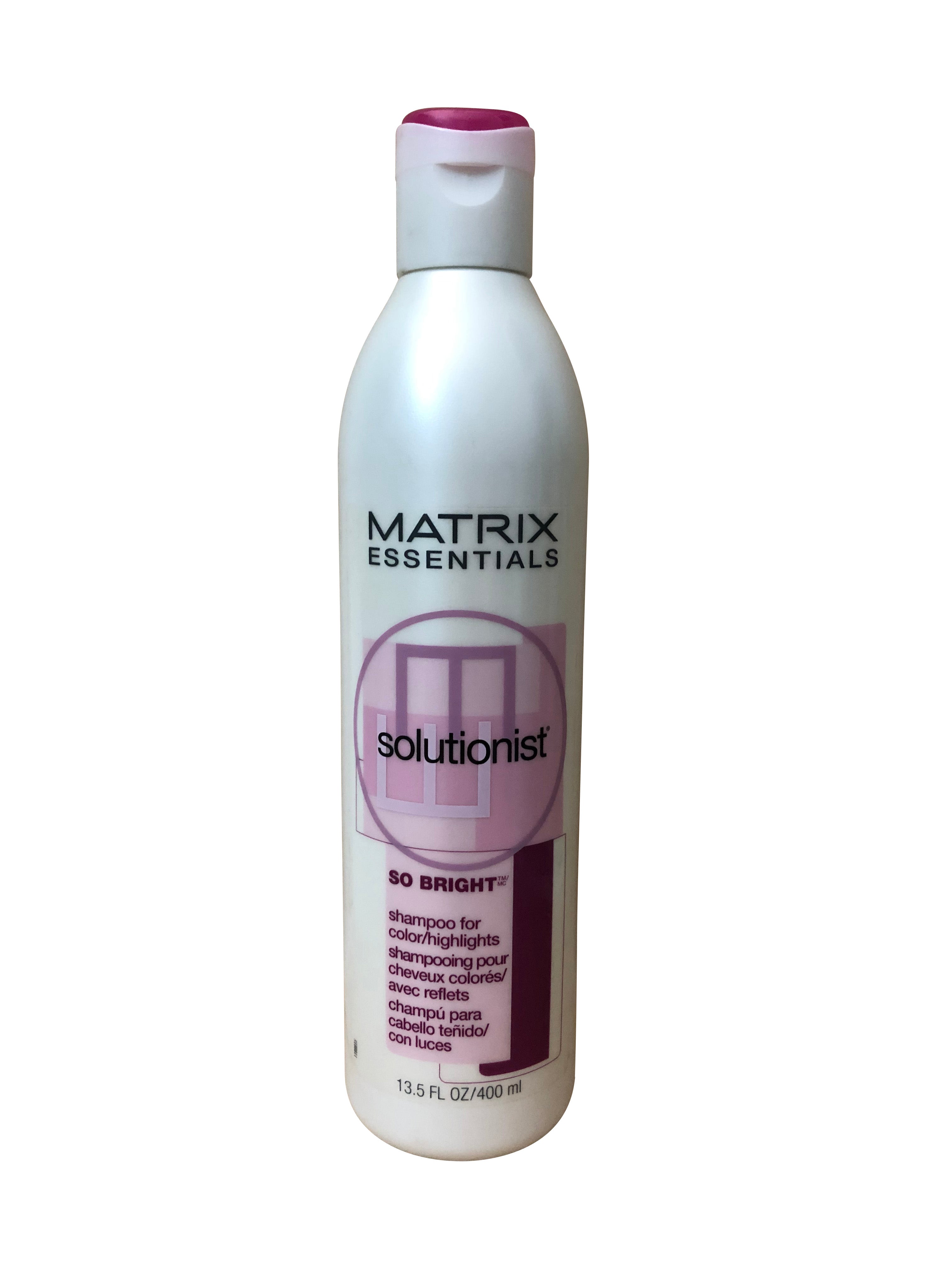 Matrix Essentials Solutionist Shampoo Color Treated & Highlighted Hair 13.5 OZ