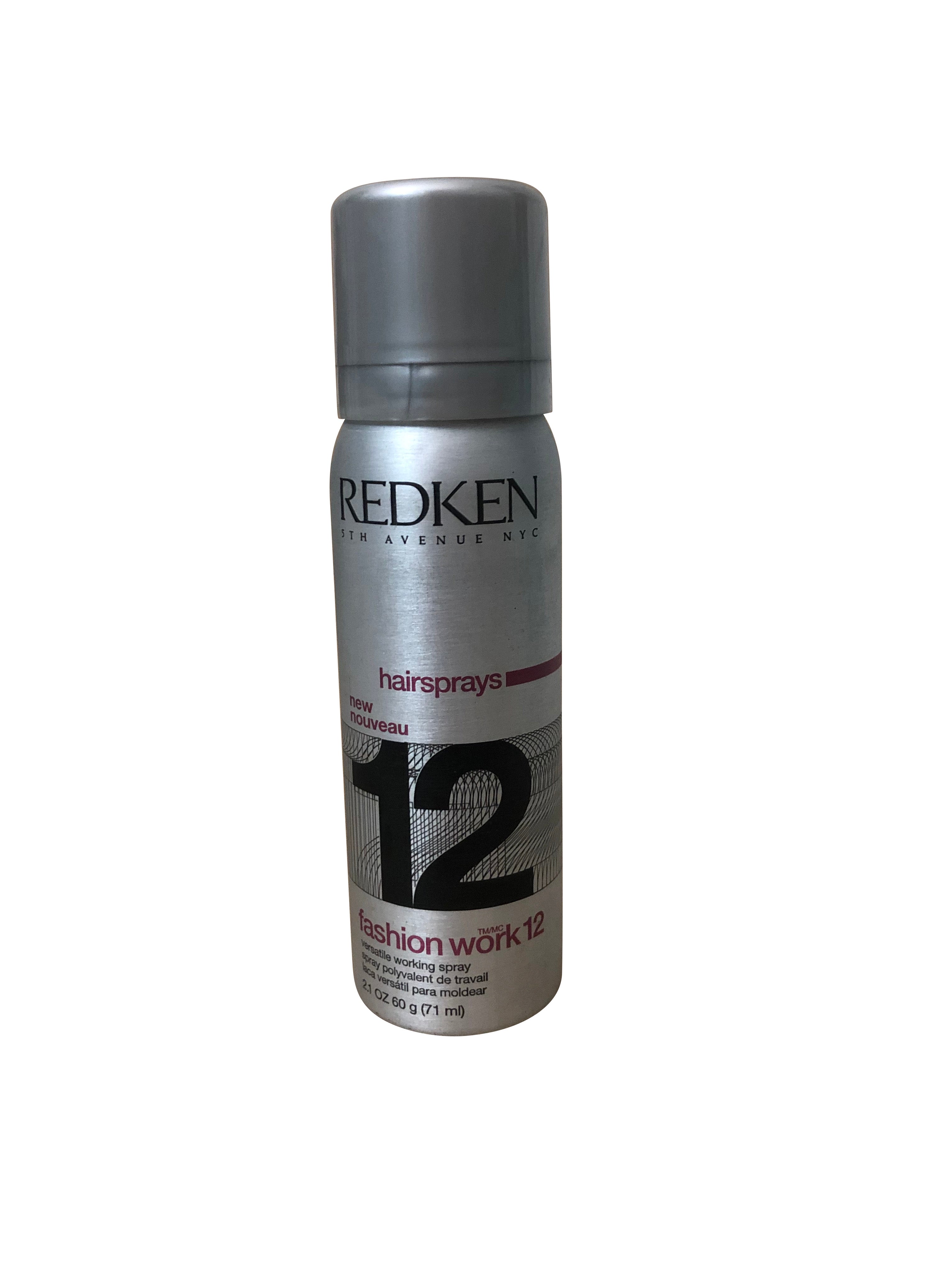 Redken Fashion Work 12 Versatile Working Hairspray 2.1 OZ