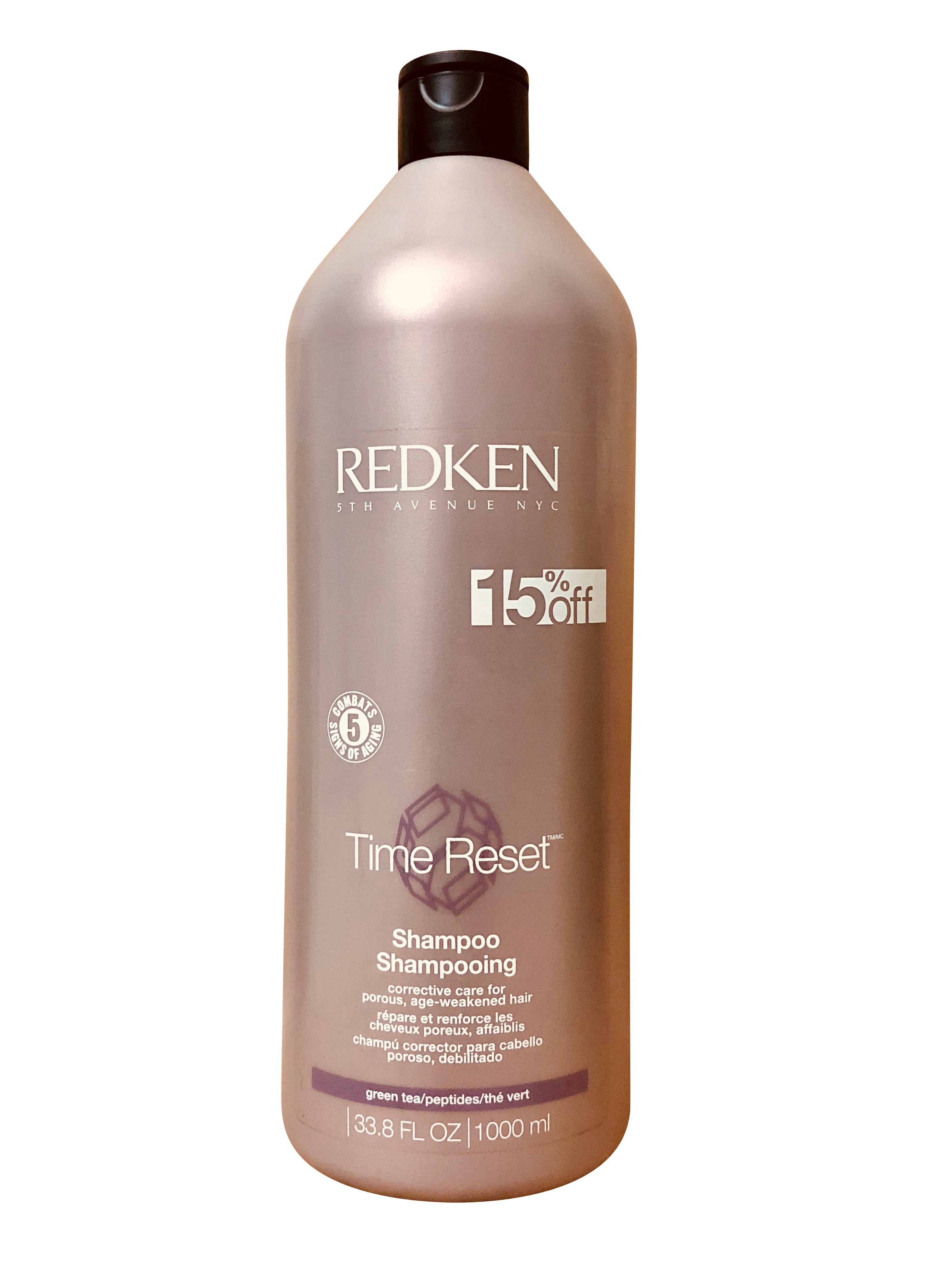 Redken Time Reset Shampoo Age Weakened Hair 33.8 OZ