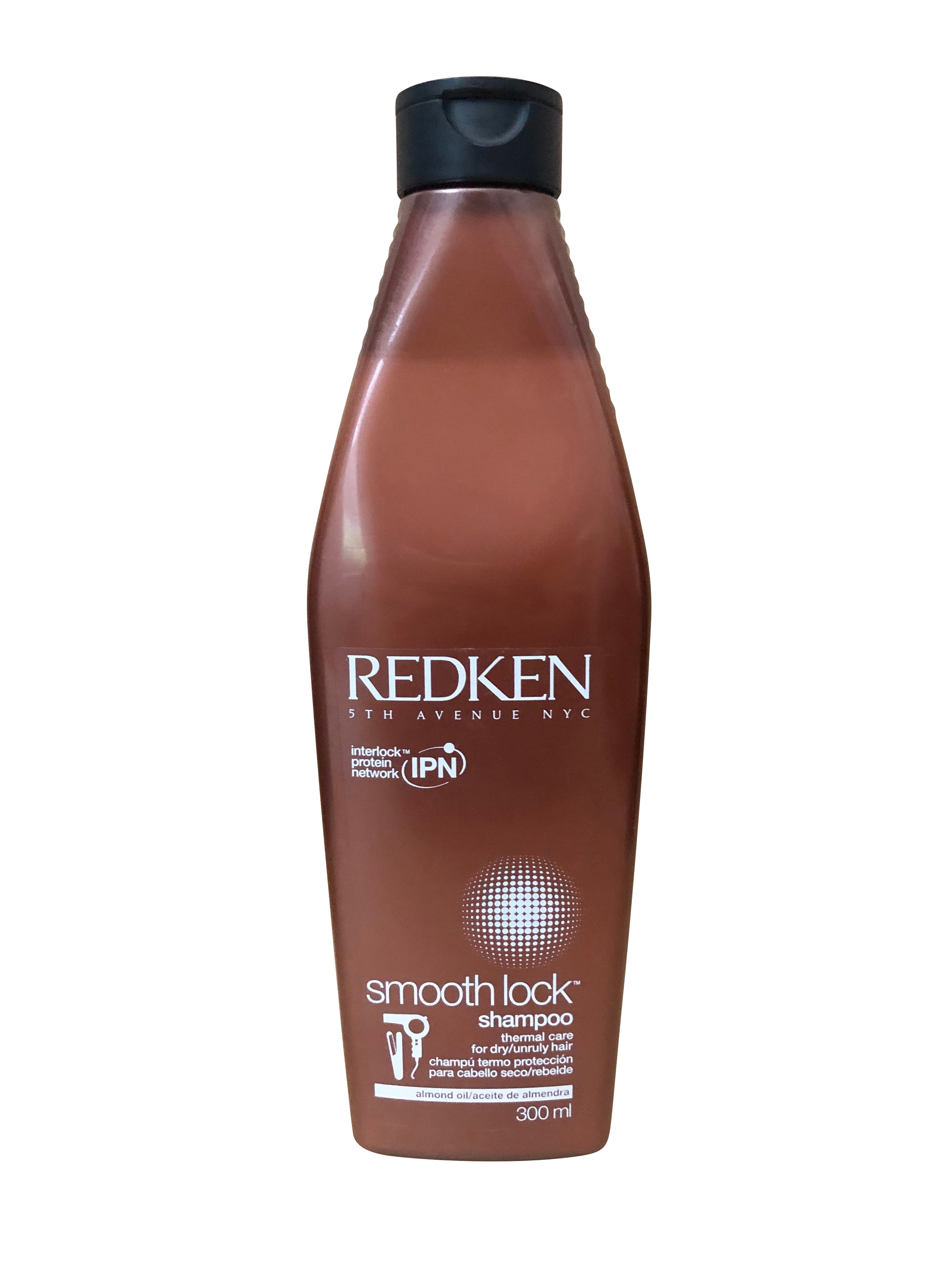 Redken Smooth Lock Shampoo Thermal Care Dry & Unruly Hair 10.14 OZ