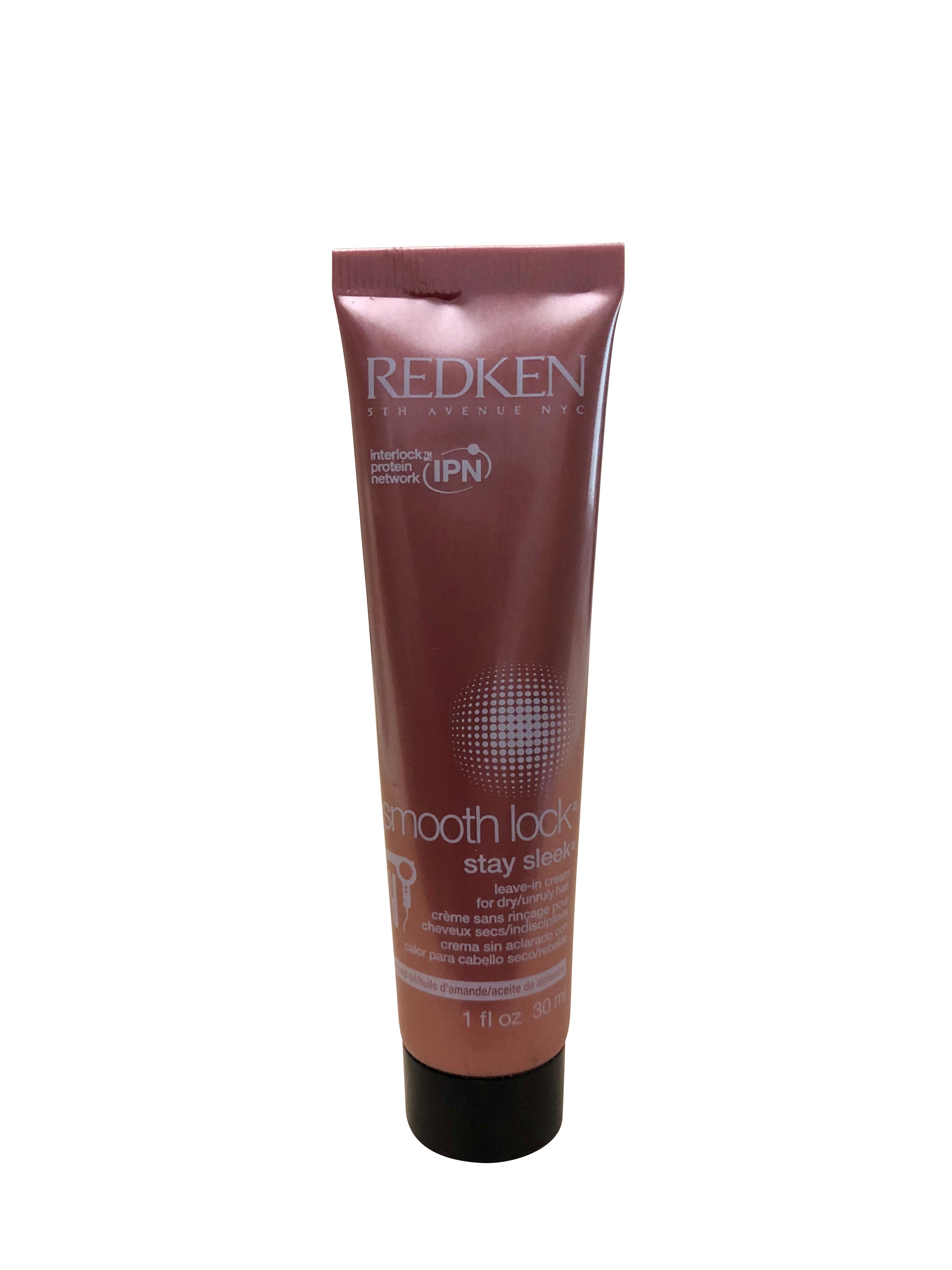 Redken Smooth Look Stay Sleek Leave In Cream 1 OZ