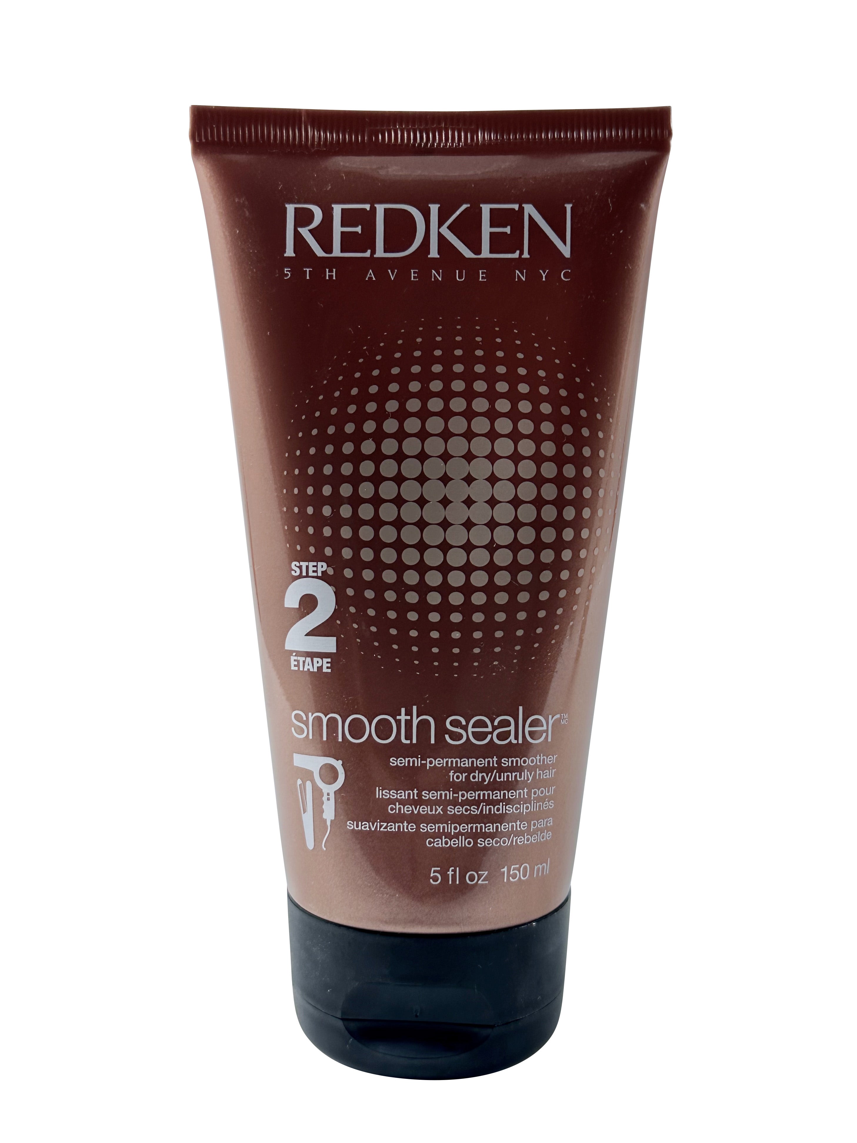 Redken Smooth Sealer Step 2 Semi Permanent Smoother Dry & Unruly Hair 5 OZ