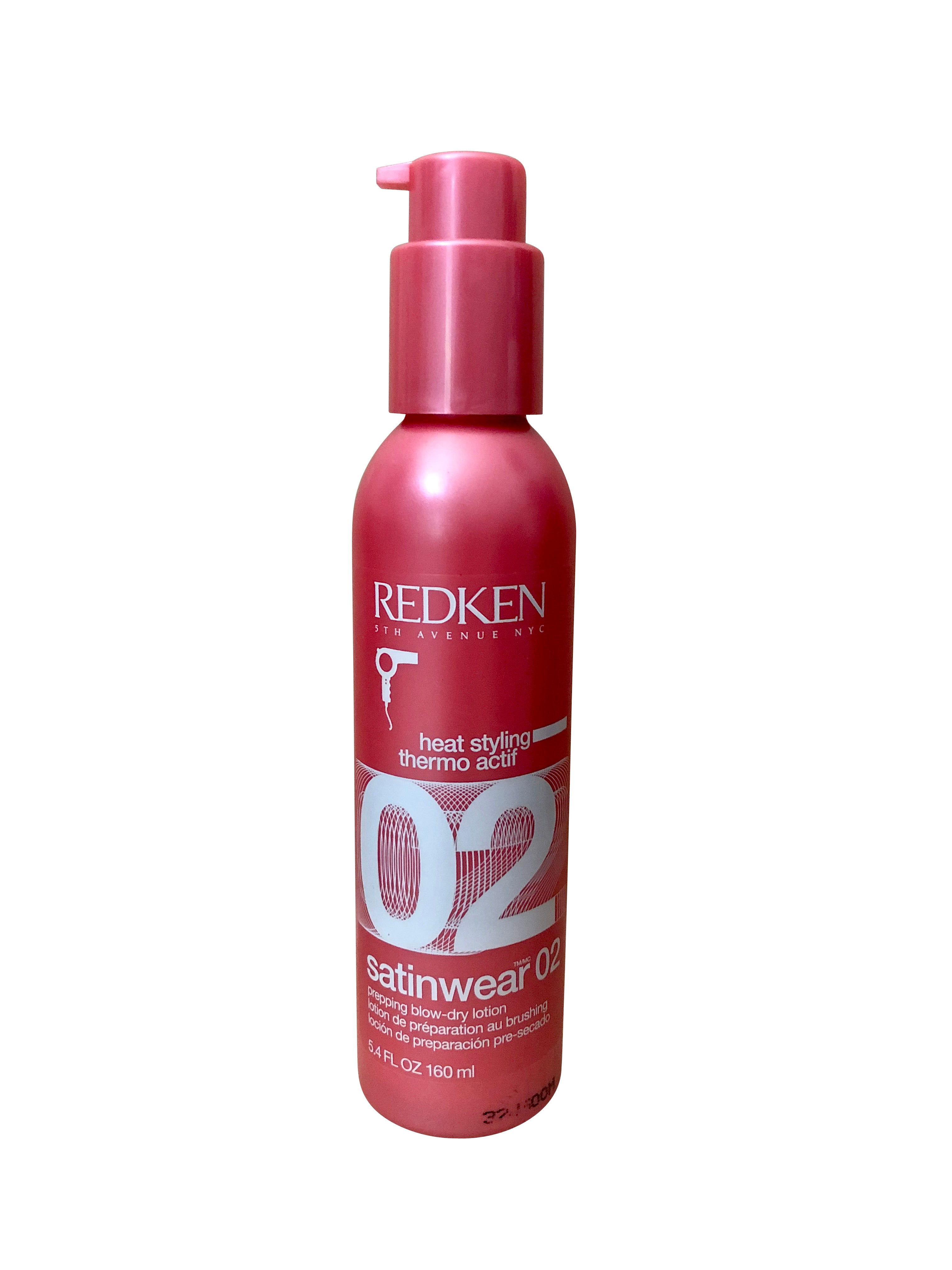 Redken Satinwear 02 Prepping Blow Dry Lotion 5.4 OZ