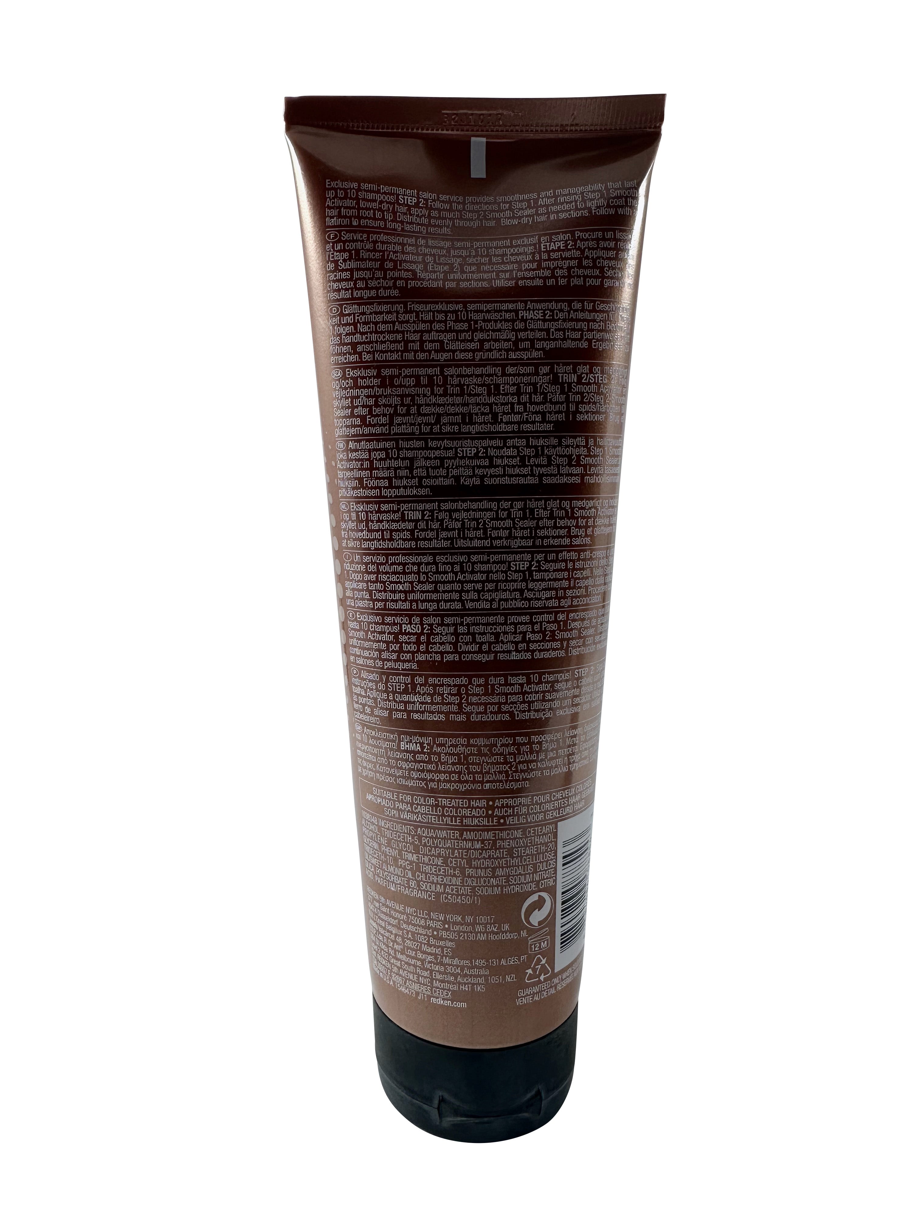 Redken Smooth Sealer Step 2 Semi Permanent Smoother Dry & Unruly Hair 8.5 OZ