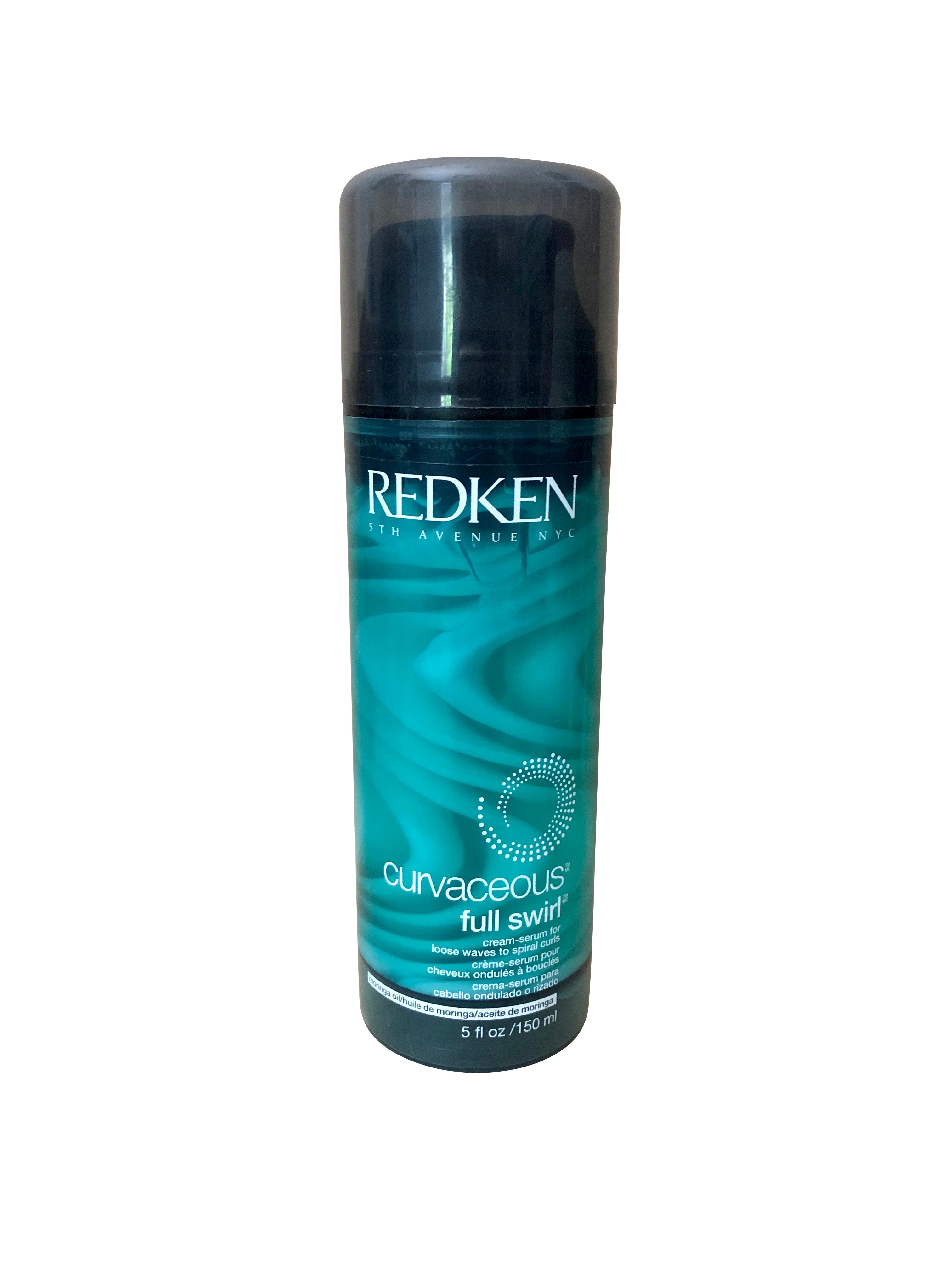 Redken Curvaceous Full Swirl Cream Serum Loose Waves & Spiral Curls 5 OZ