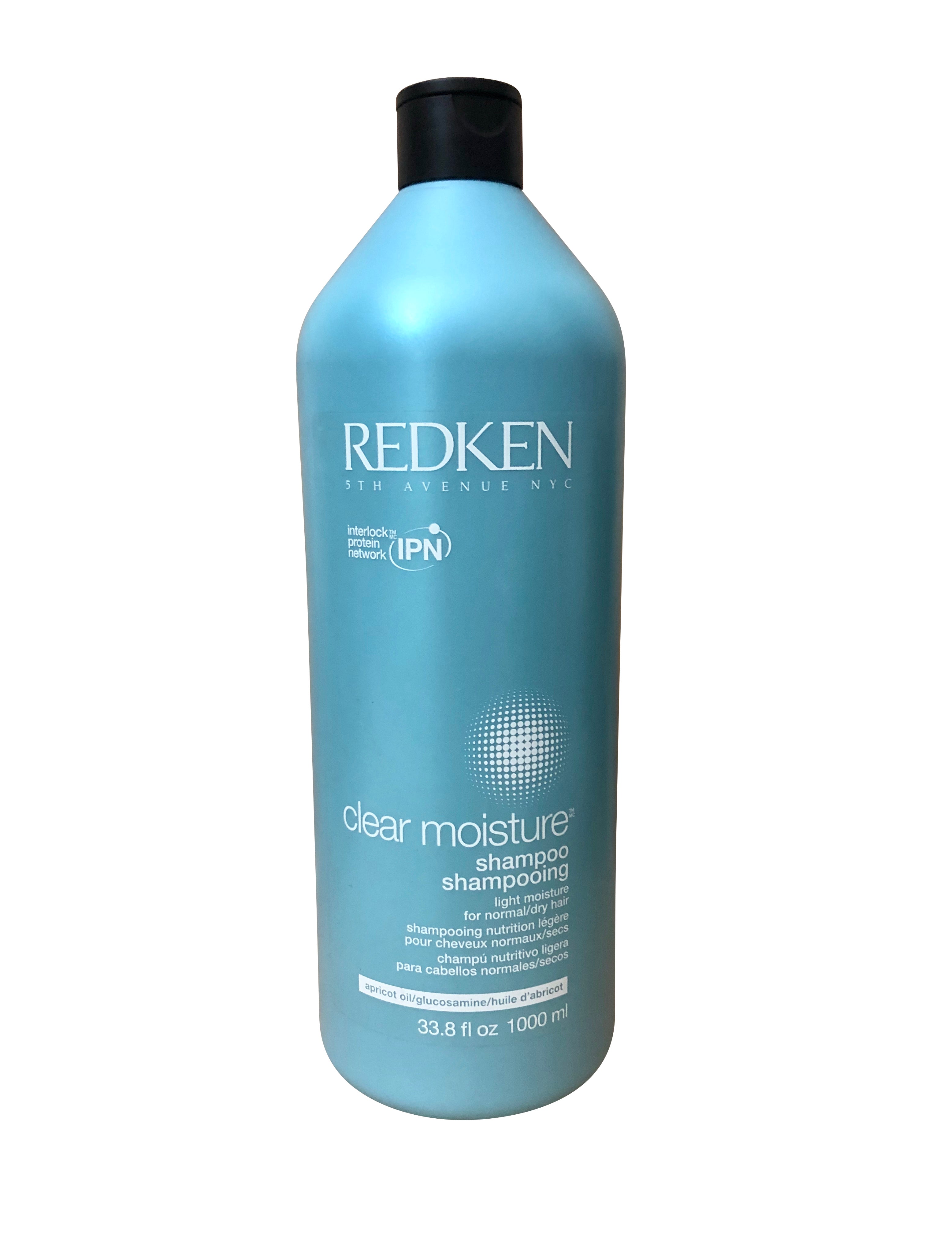 Redken Clear Moisture Shampoo Light Moisture Normal & Dry Hair 33.8 OZ