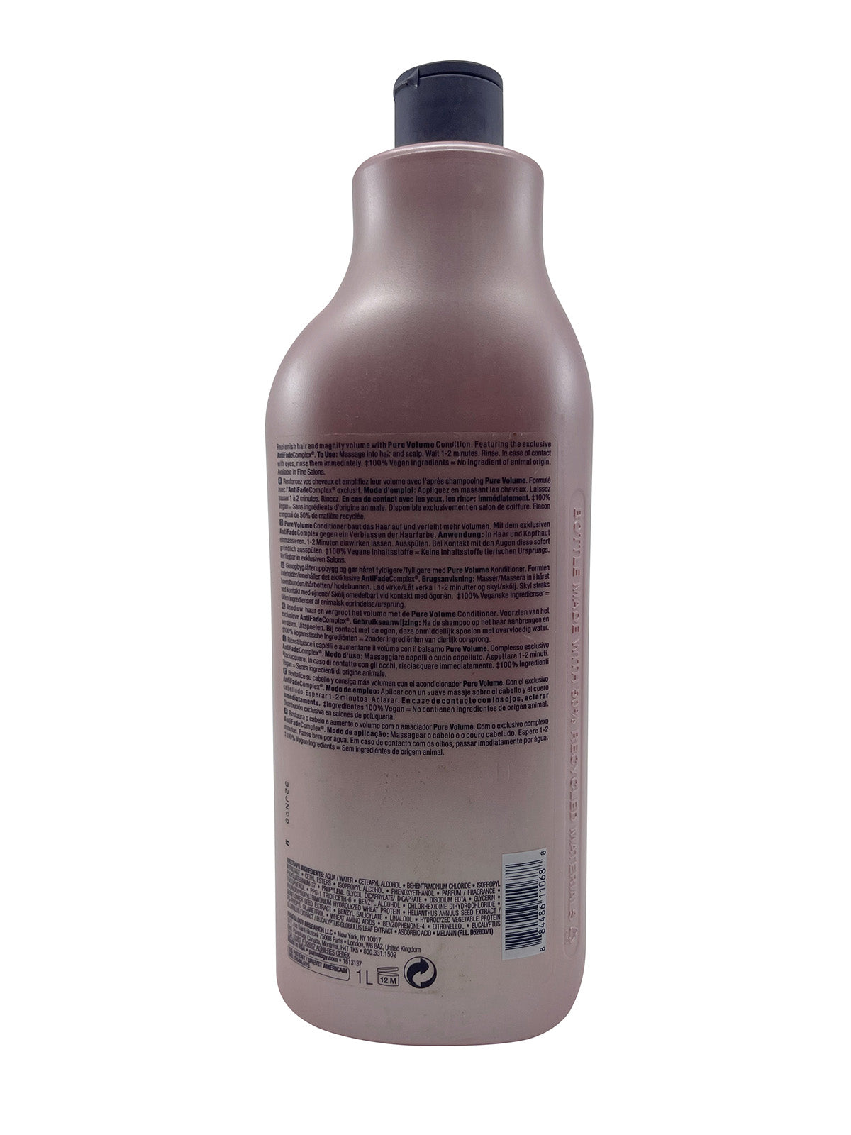 Pureology Pure Volume Conditioner Fine Color Treated Hair 33.8 OZ