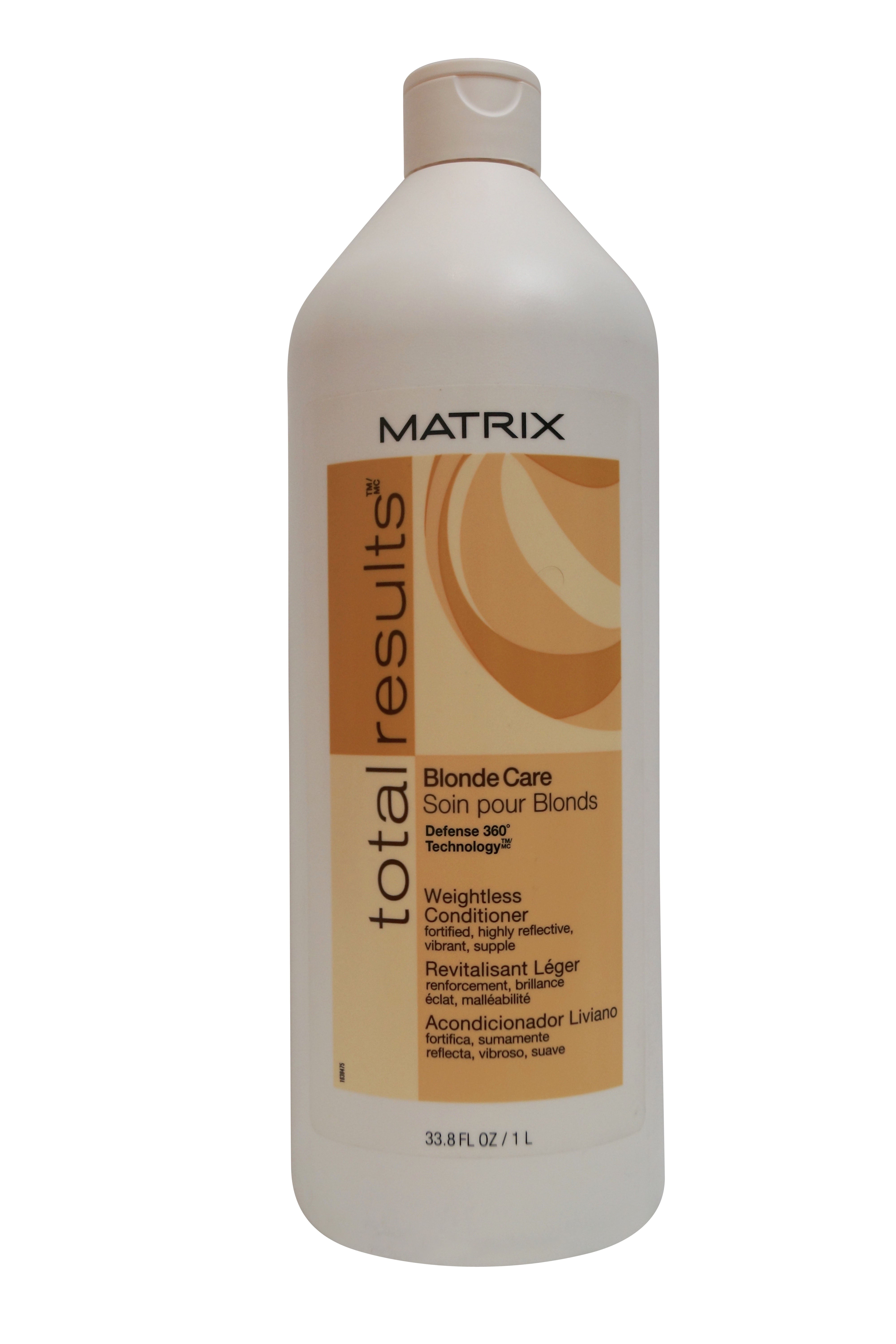 Matrix Total Results Blonde Care Weightless Conditioner for Unisex, 33.8 oz