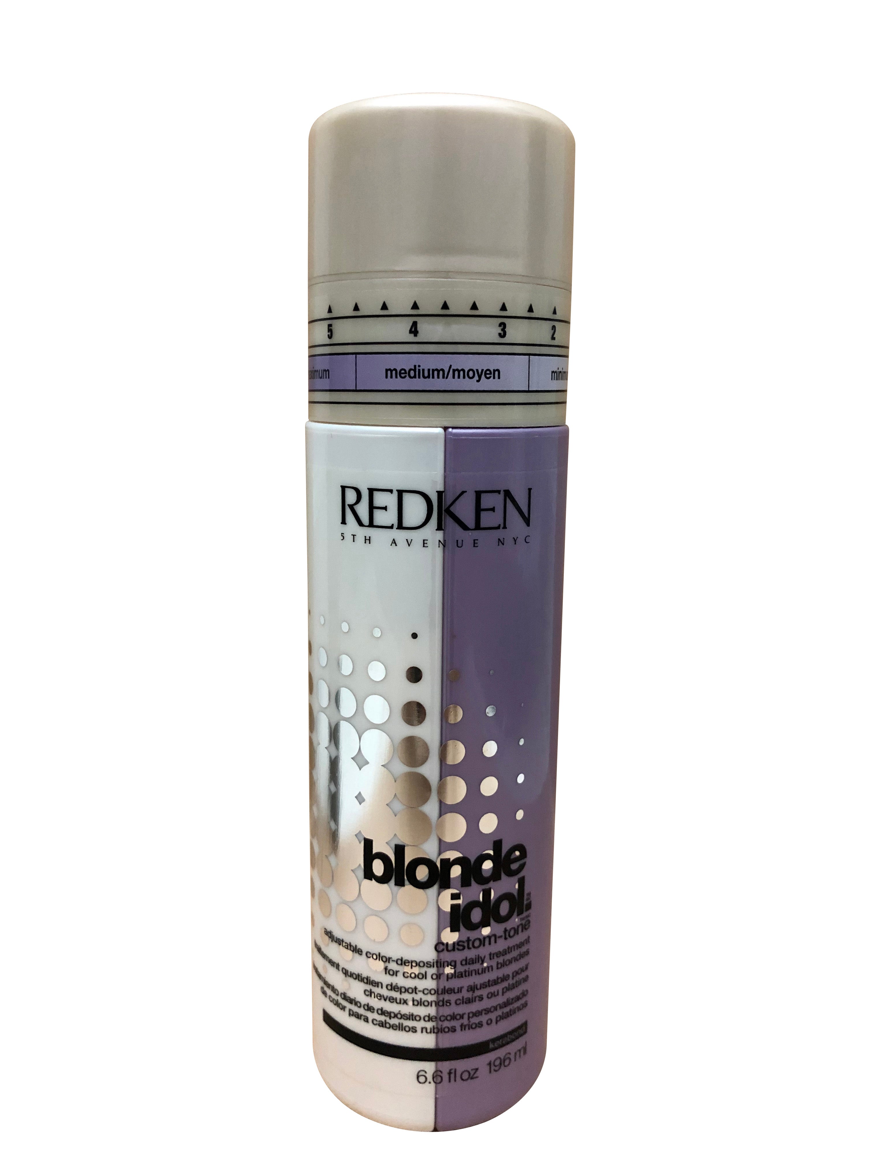 Redken Blonde Idol Custom Tone Violet Conditioner for Cool Blondes 6.6 OZ