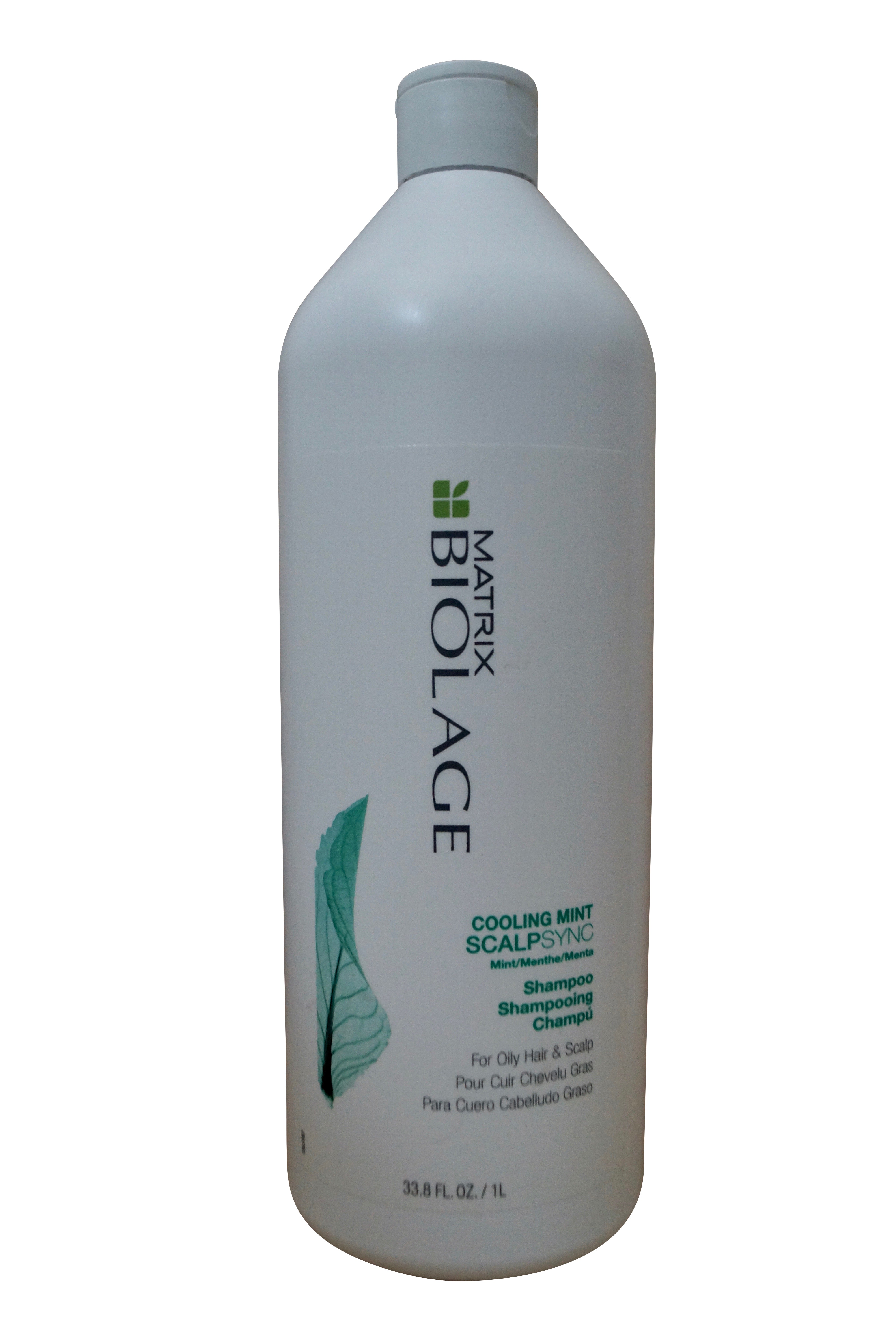 Matrix Biolage Cooling Mint ScalpSync Shampoo Oily Hair & Scalp 33.8 OZ