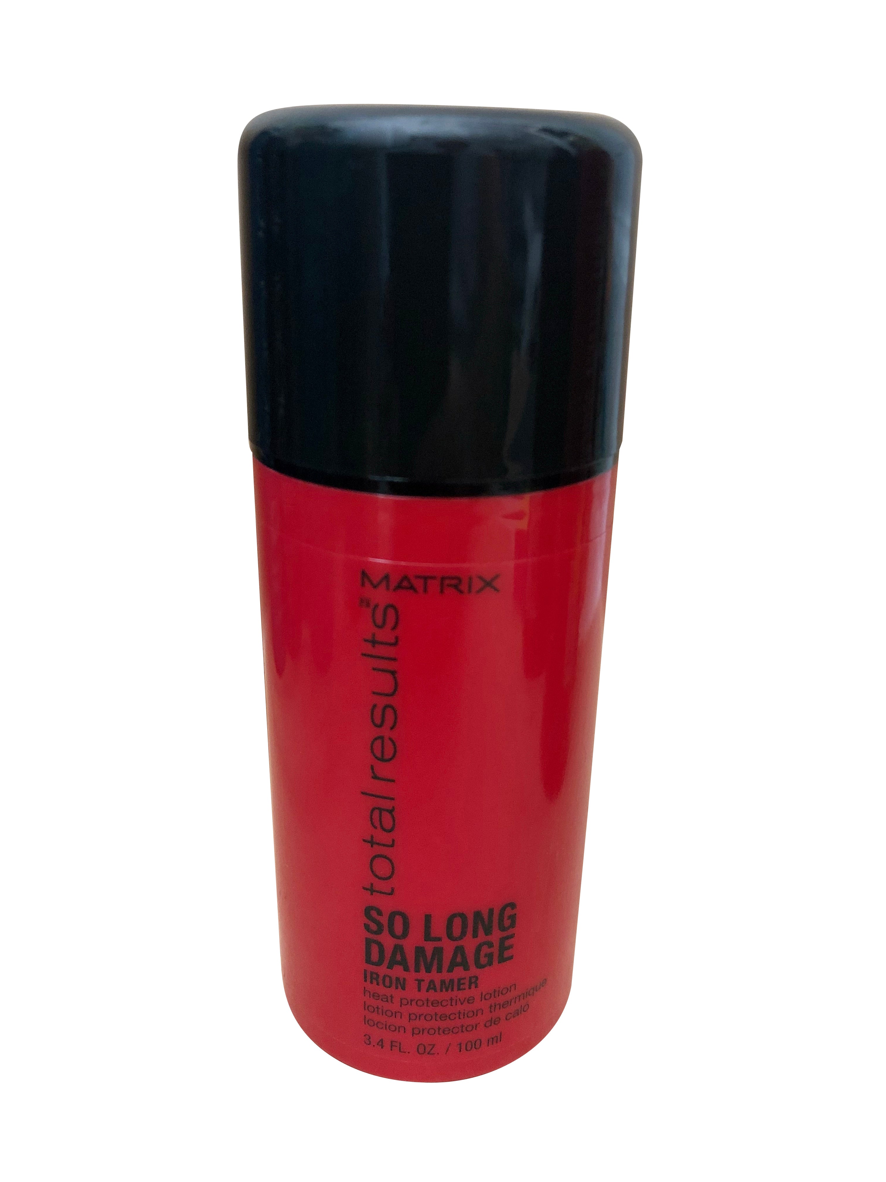 Matrix Total Results So Long Damage Iron Tamer Heat Protecting Lotion 3.4 OZ