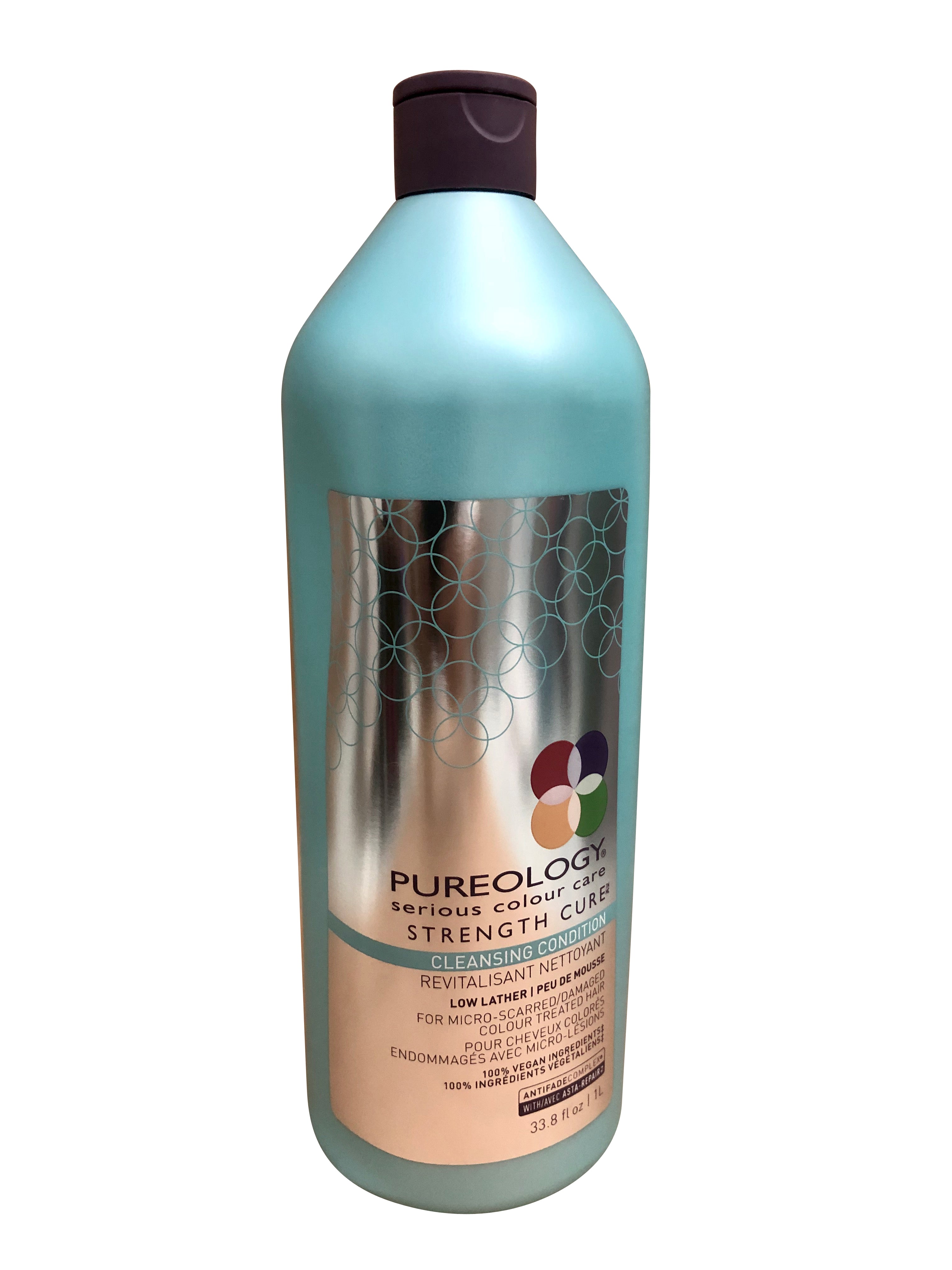 Pureology Strength Cure Cleansing Conditioner Damaged Color Treated Hair 33.8 OZ