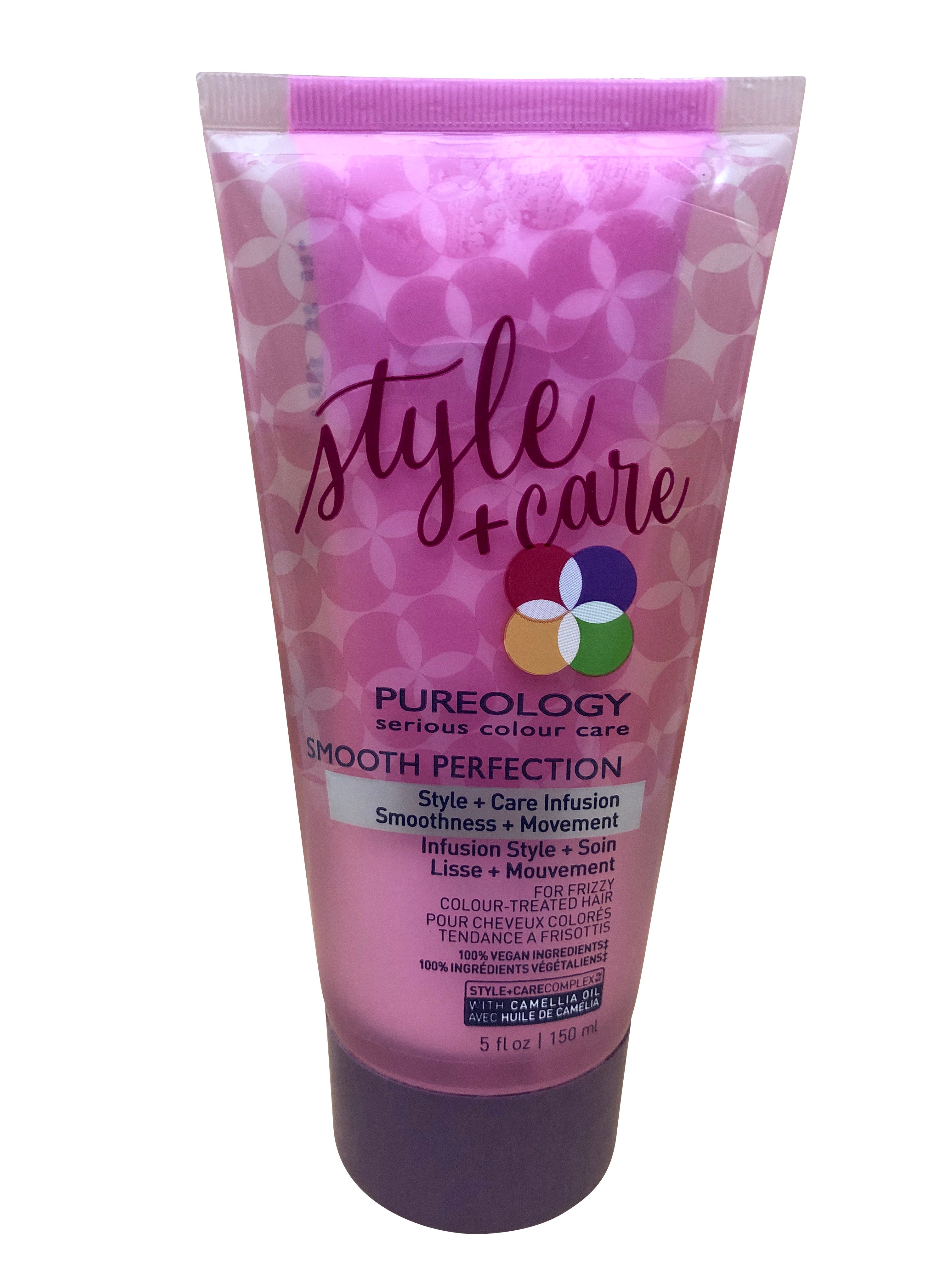 Pureology Smooth Perfection Style & Care Infusion Frizzy Color Treated Hair 5 OZ