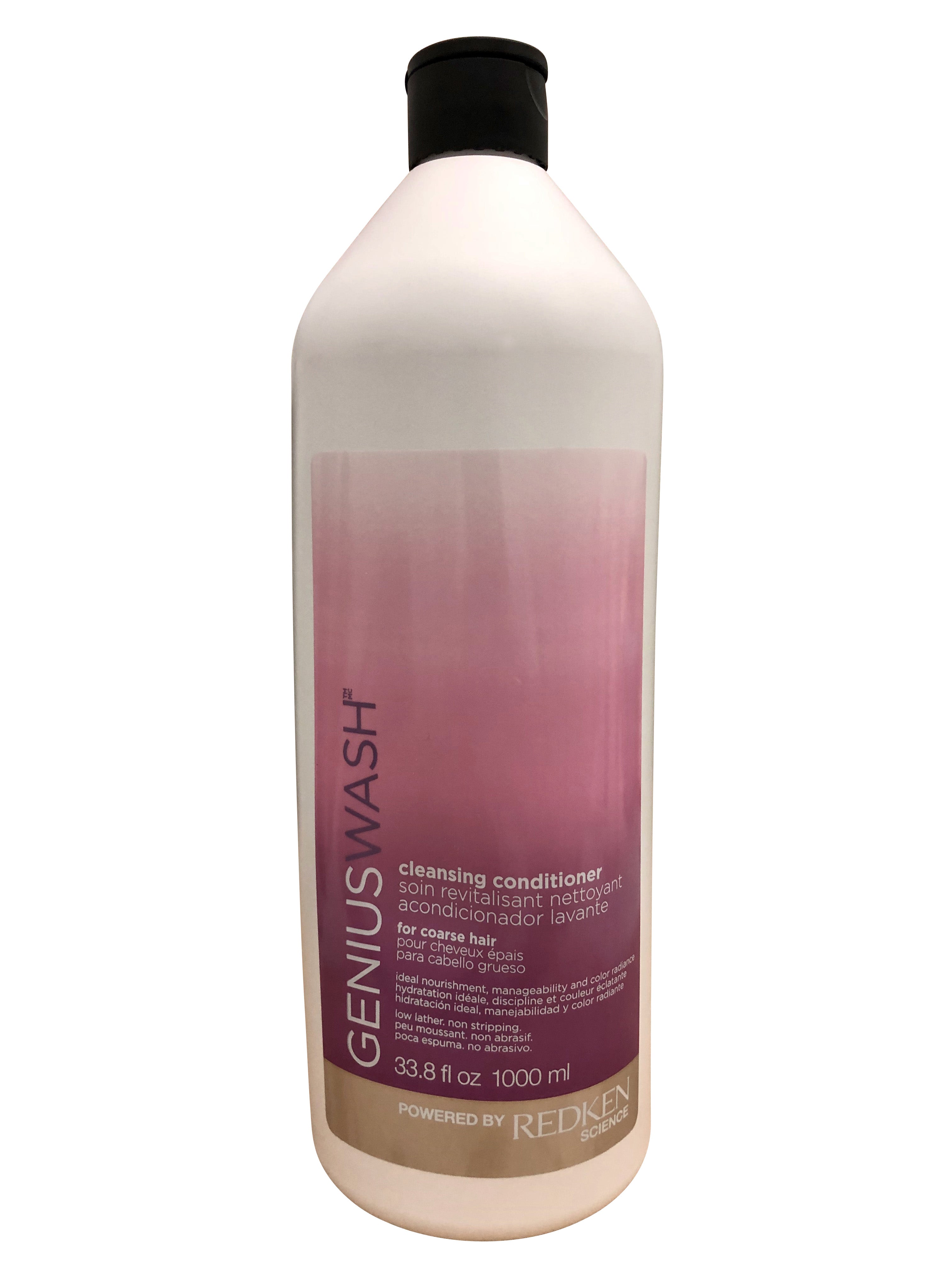 Redken Genius Wash Cleansing Conditioner Coarse Hair 33.8 OZ