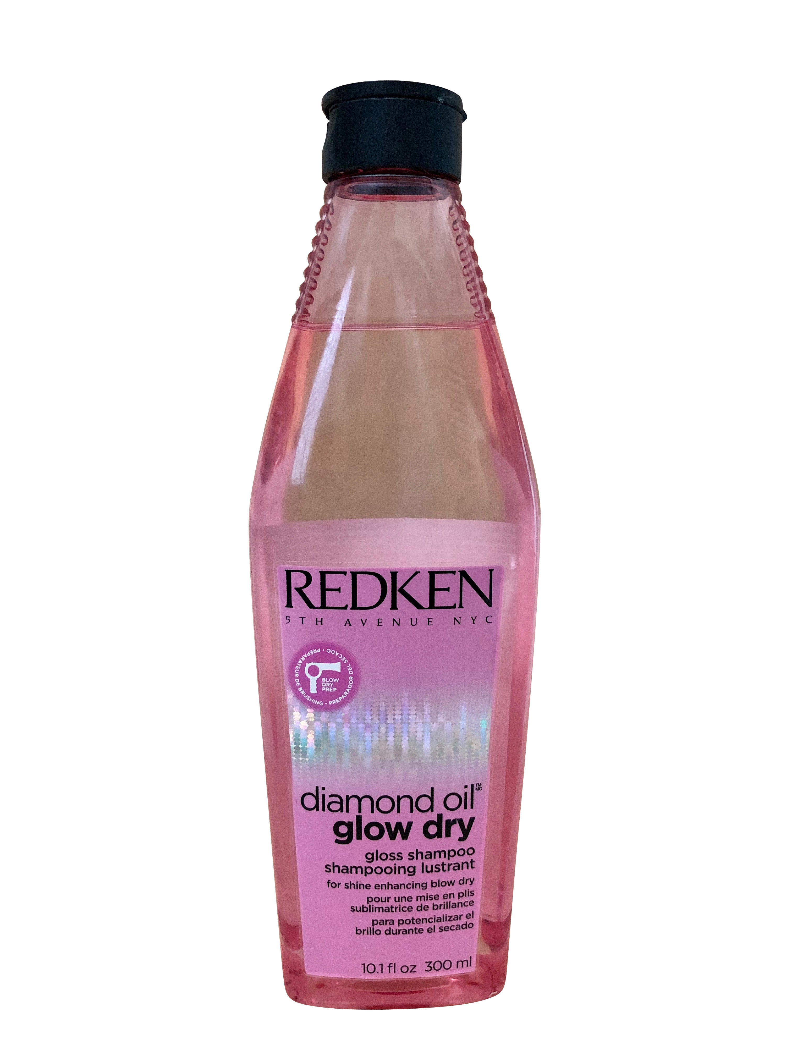 Redken Diamond Oil Glow Dry Gloss Shampoo 10.1 OZ