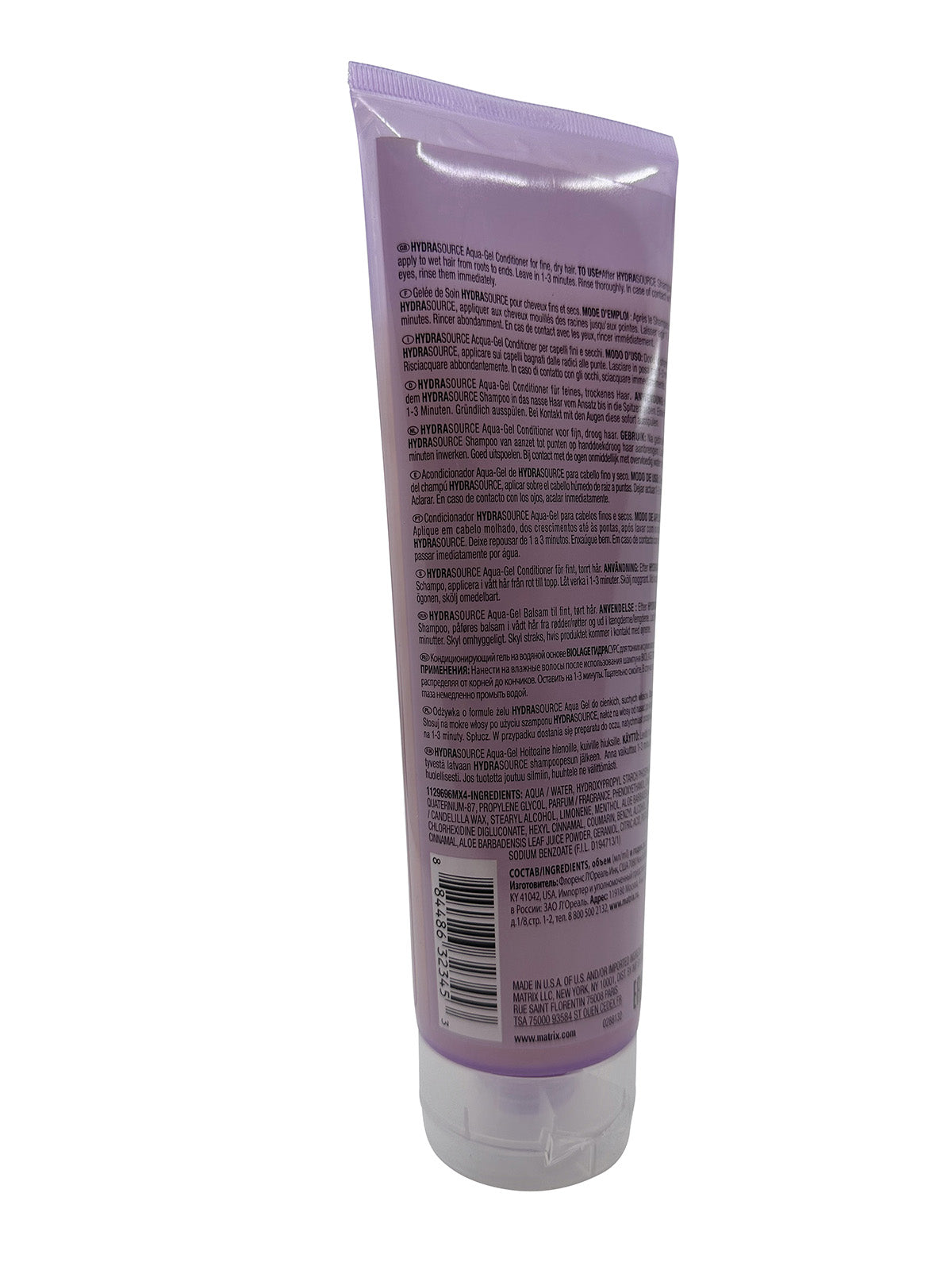 Matrix Biolage Hydra Source Aqua Gel Conditioner Fine Dry Hair 8.5 OZ