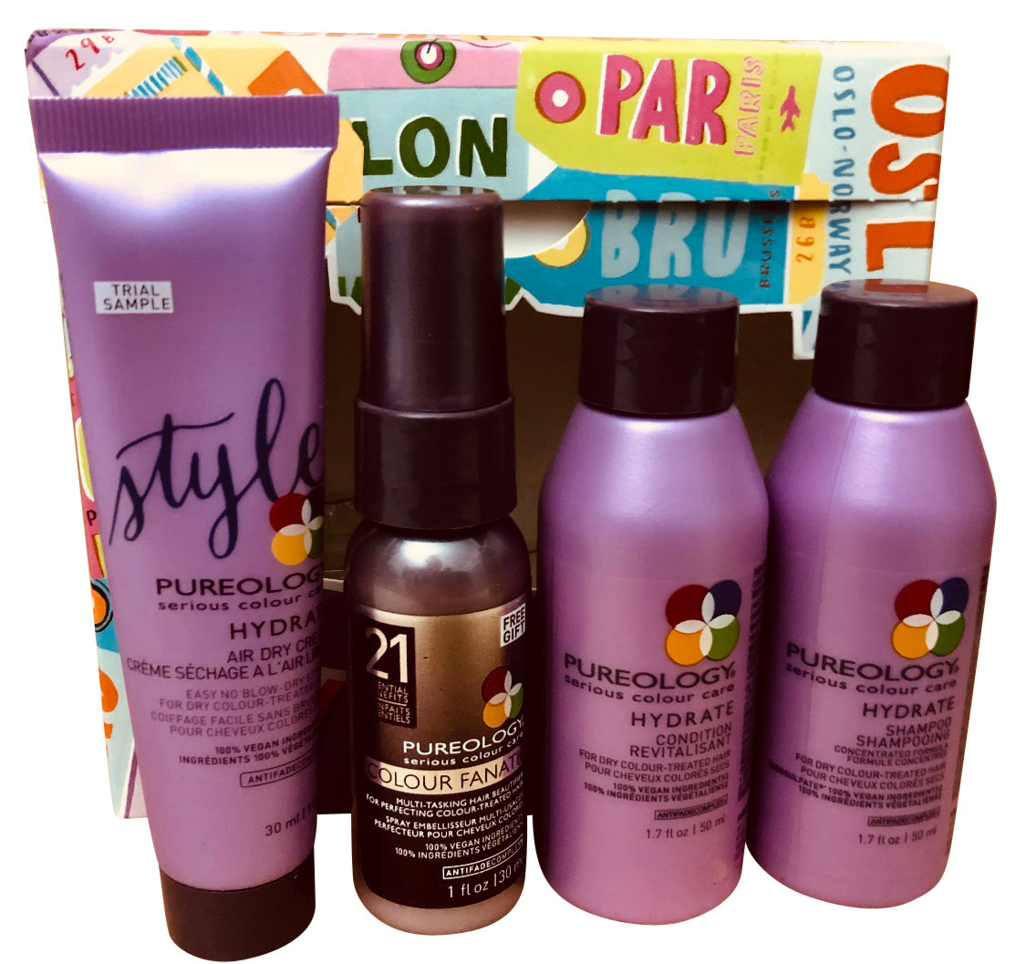 Pureology Essentials Vibrant Hair Anywhere Set