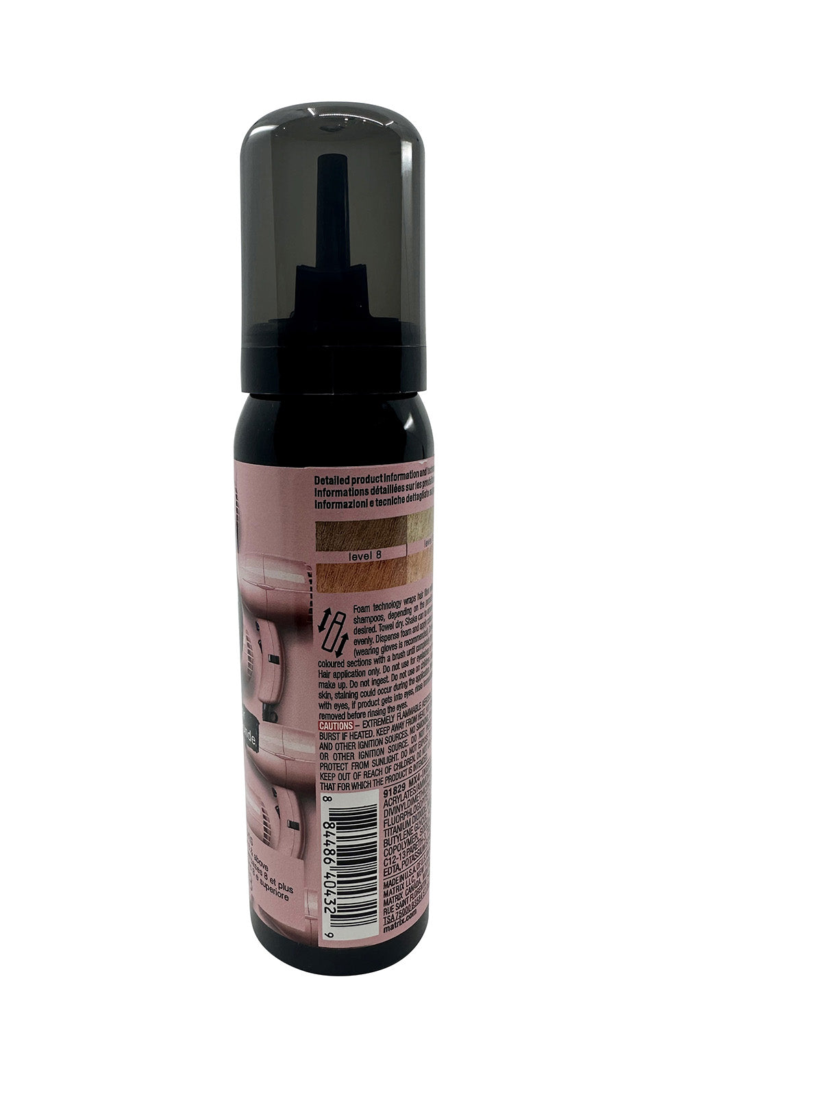 Matrix Color Blow Dry Temporary Color Iridescent Rose Blonde 70 ML