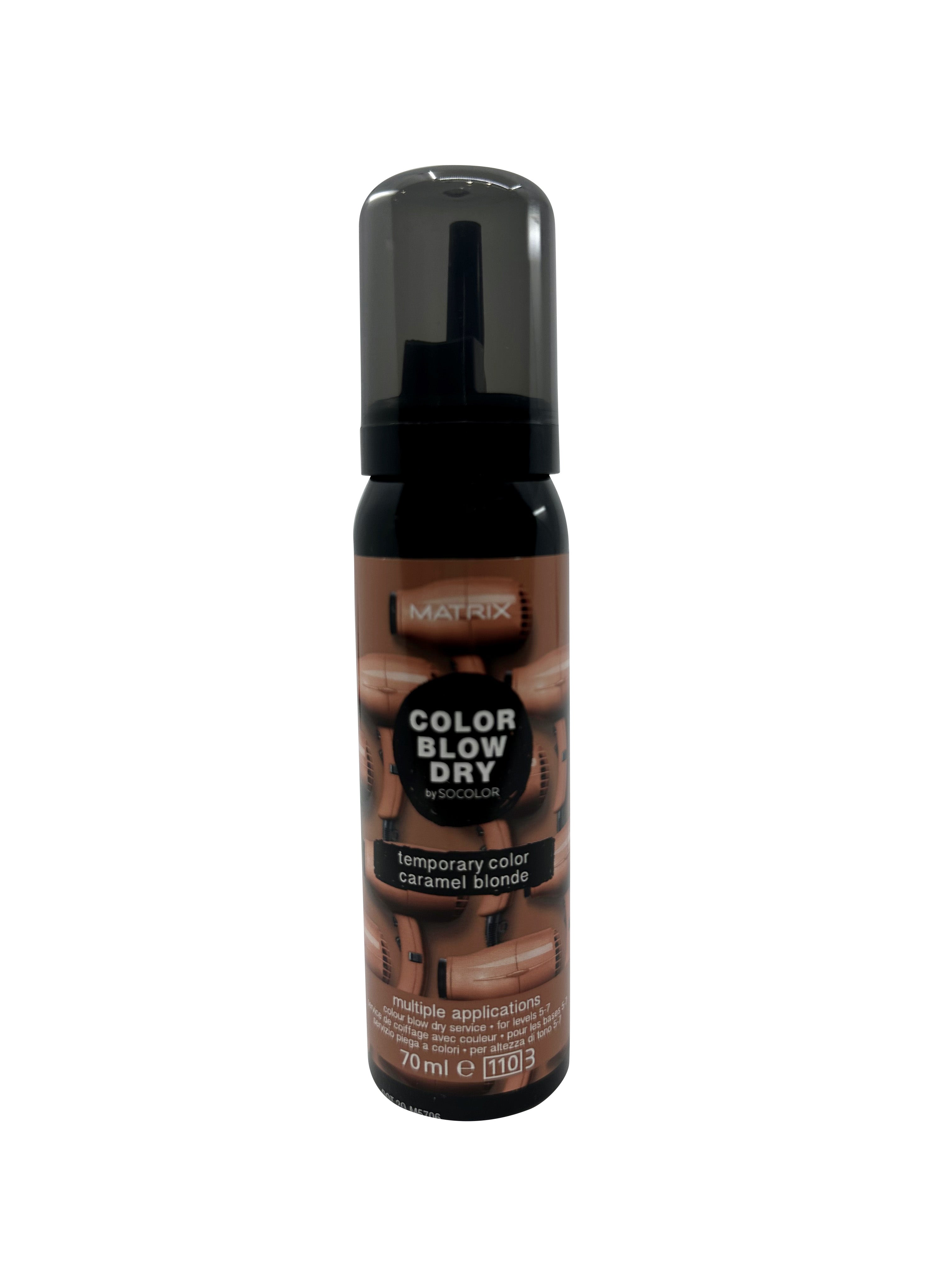 Matrix Color Blow Dry Temporary Color Caramel Blonde 70 ML