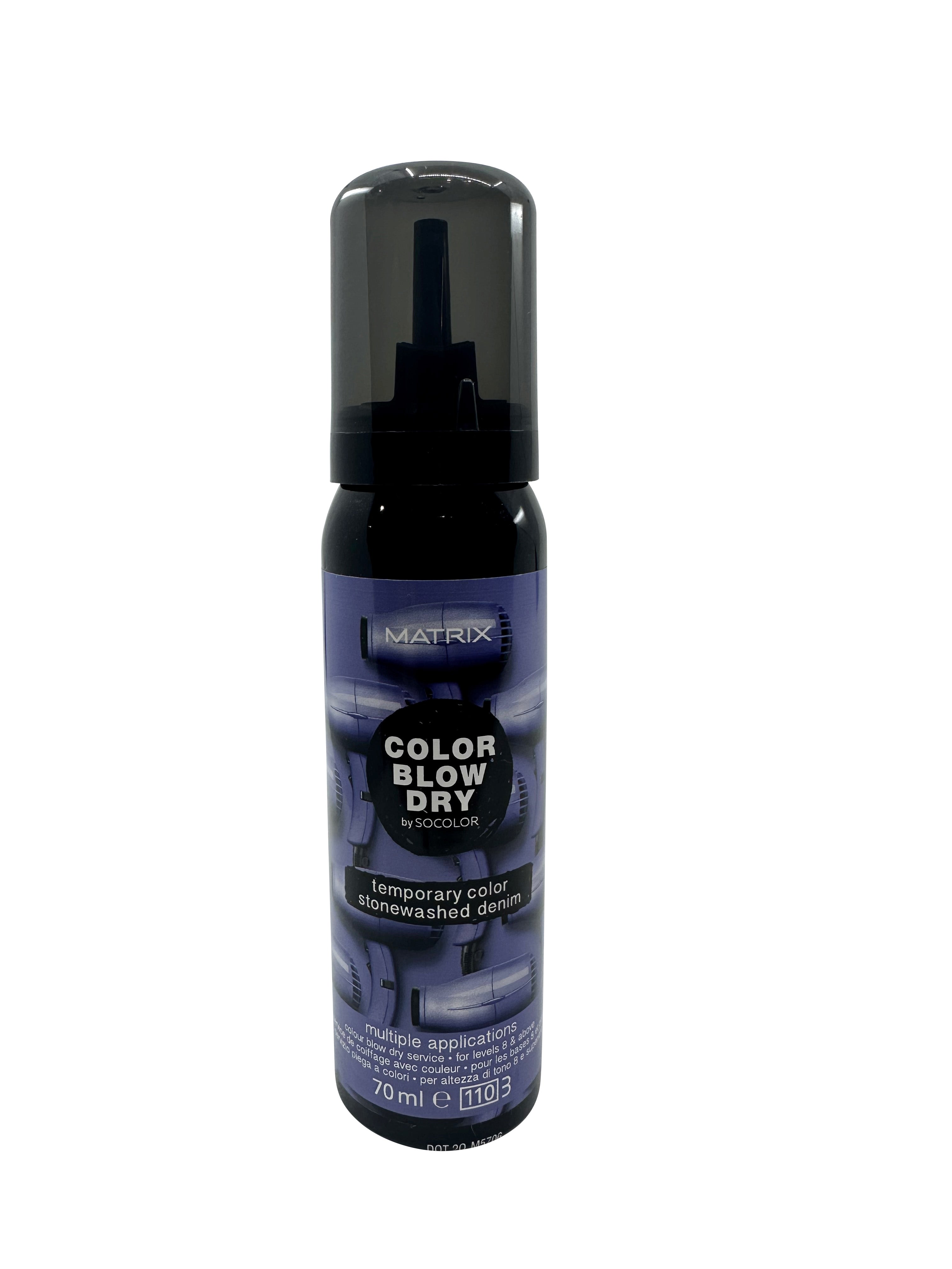 Matrix Color Blow Dry Temporary Color Stonewashed Denim 70 ML