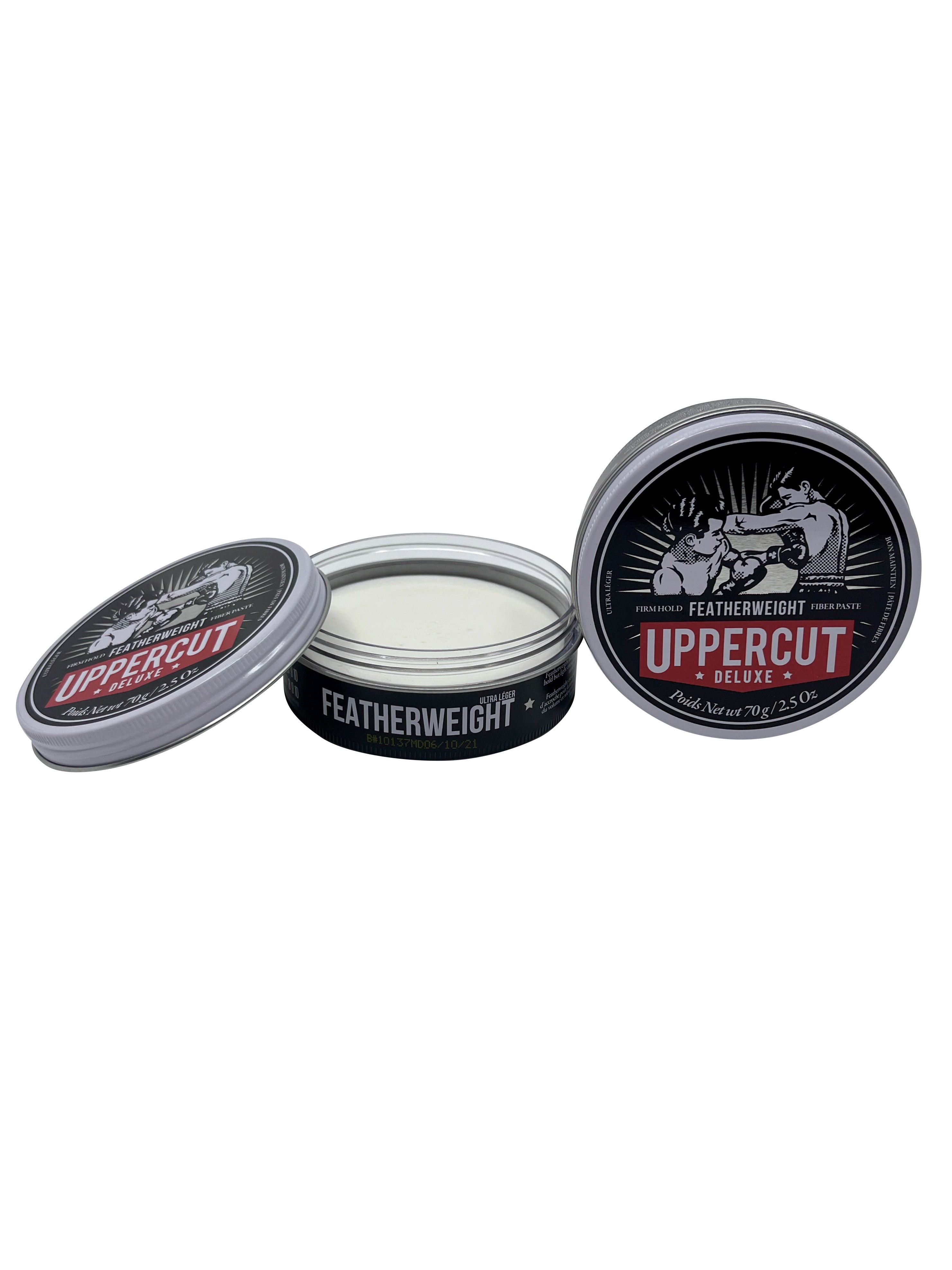 Uppercut Deluxe Featherweight Fiber Paste Firm Hold 2.5 OZ Set of 2