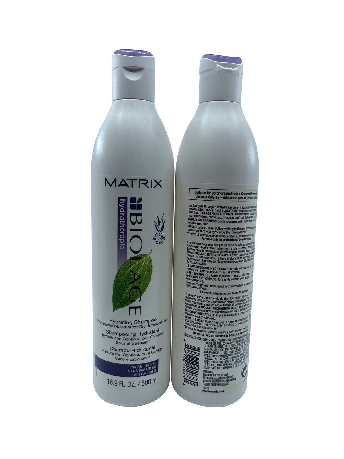 Matrix Biolage Hydrating Shampoo Dry Hair 16.9 OZ Set of 2