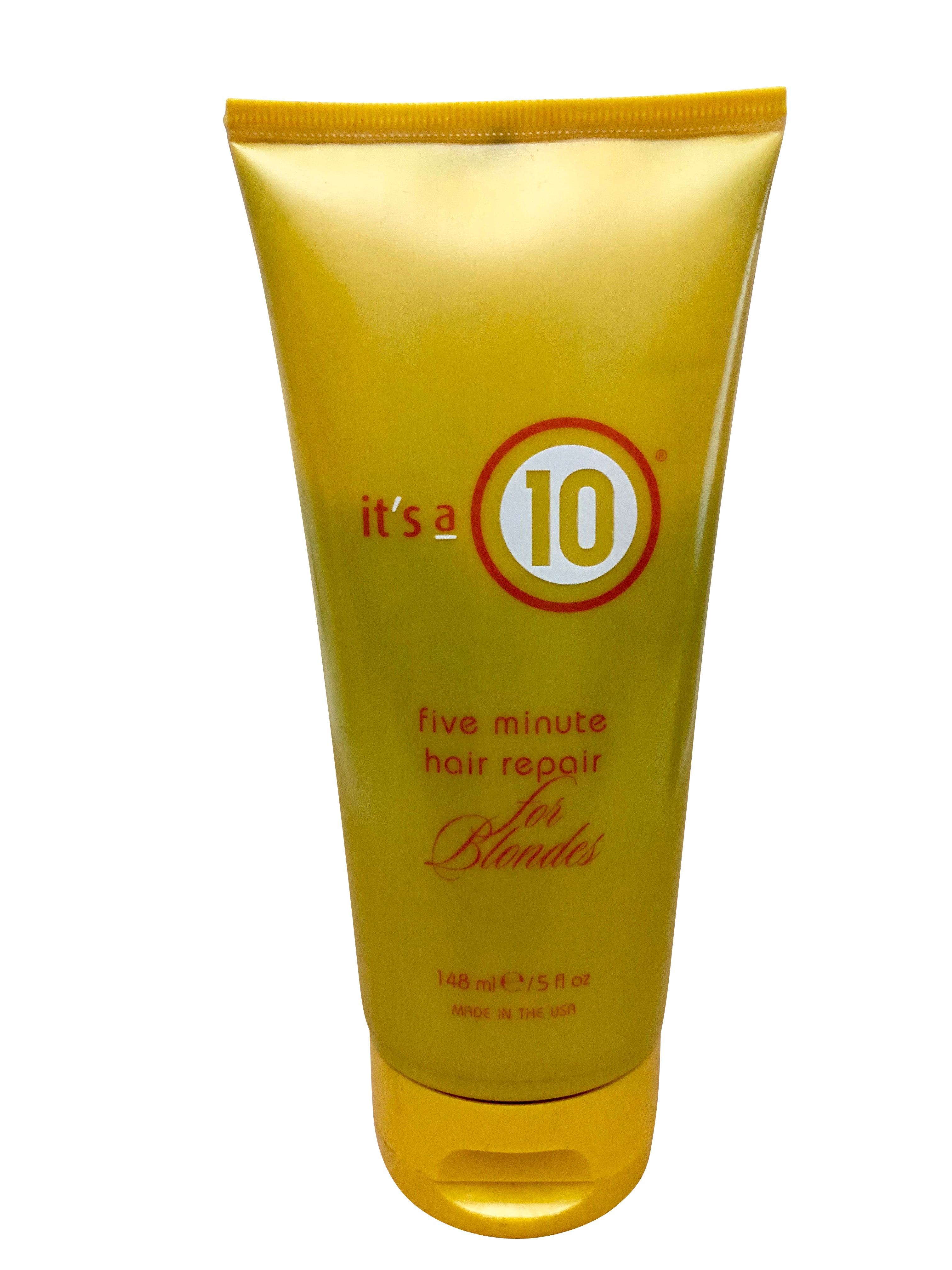 It's a 10 Five Minute Hair Repair for Blondes 5 OZ