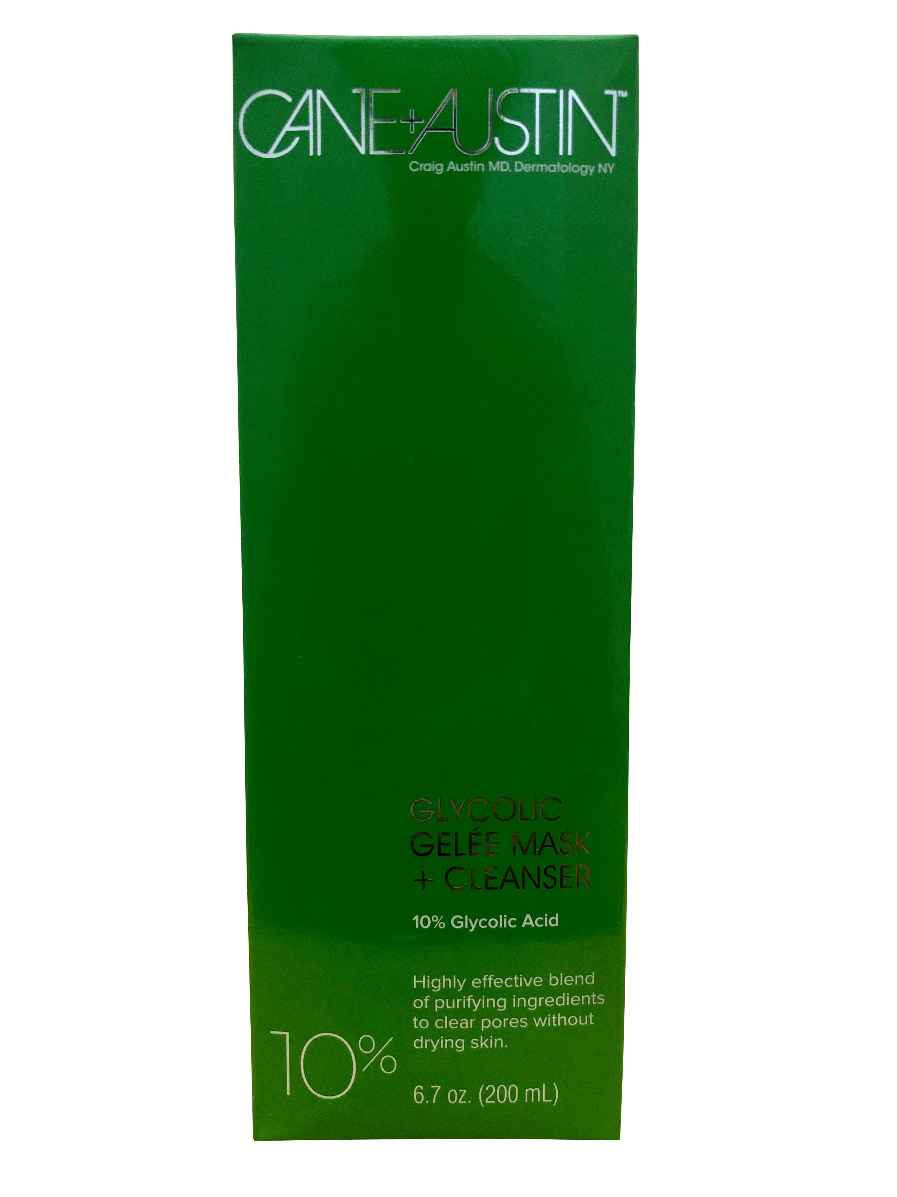 Cane + Austin 10 % Glycolic Gelee Mask + Cleanser 6.7 OZ