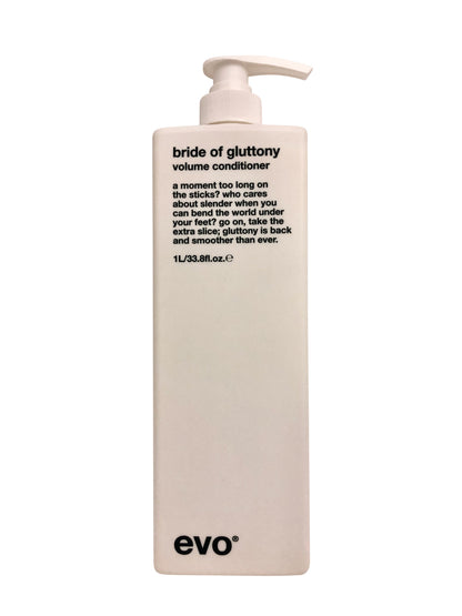 evo Bride of Gluttony Volumising Conditioner 33.8 OZ