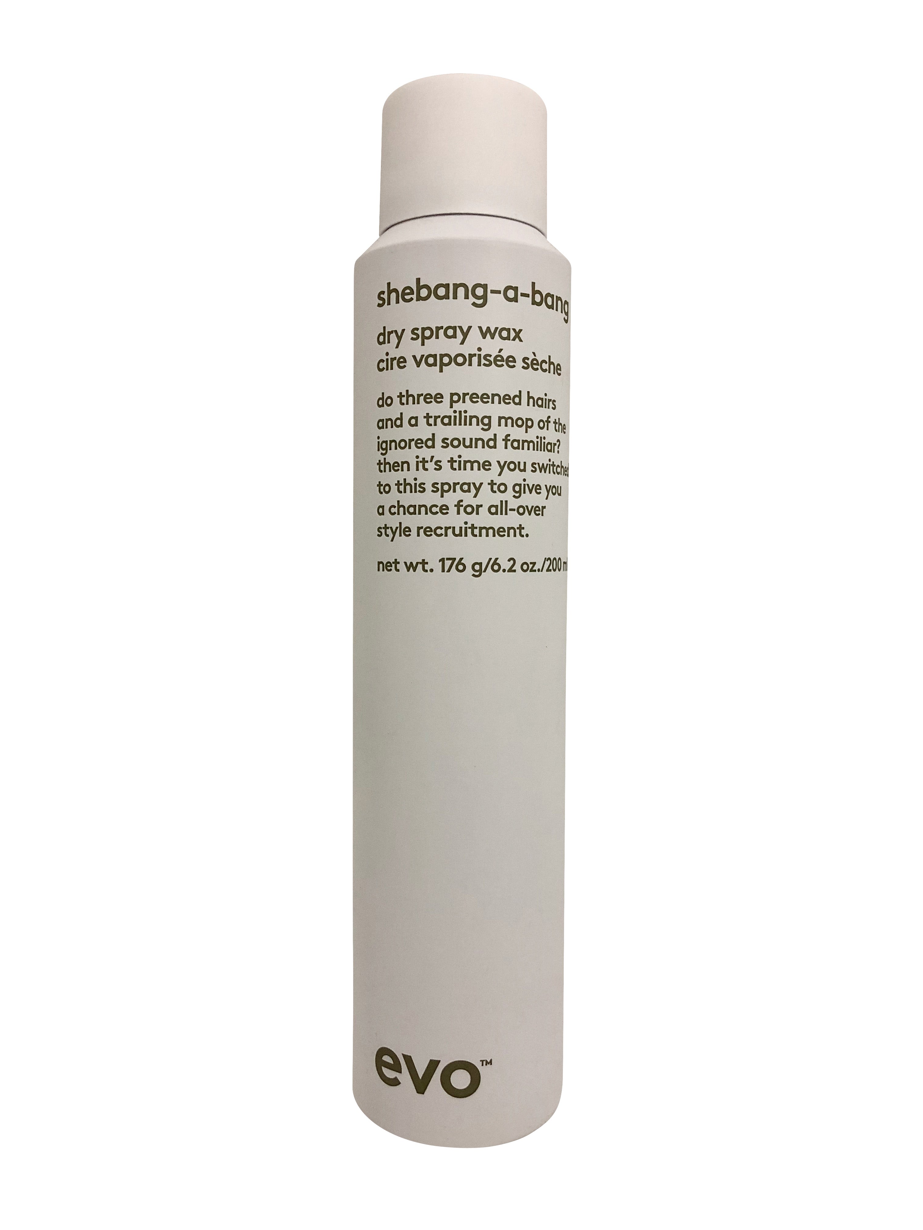 evo Shebang-a-bang Dry Spray Wax 6.8 OZ