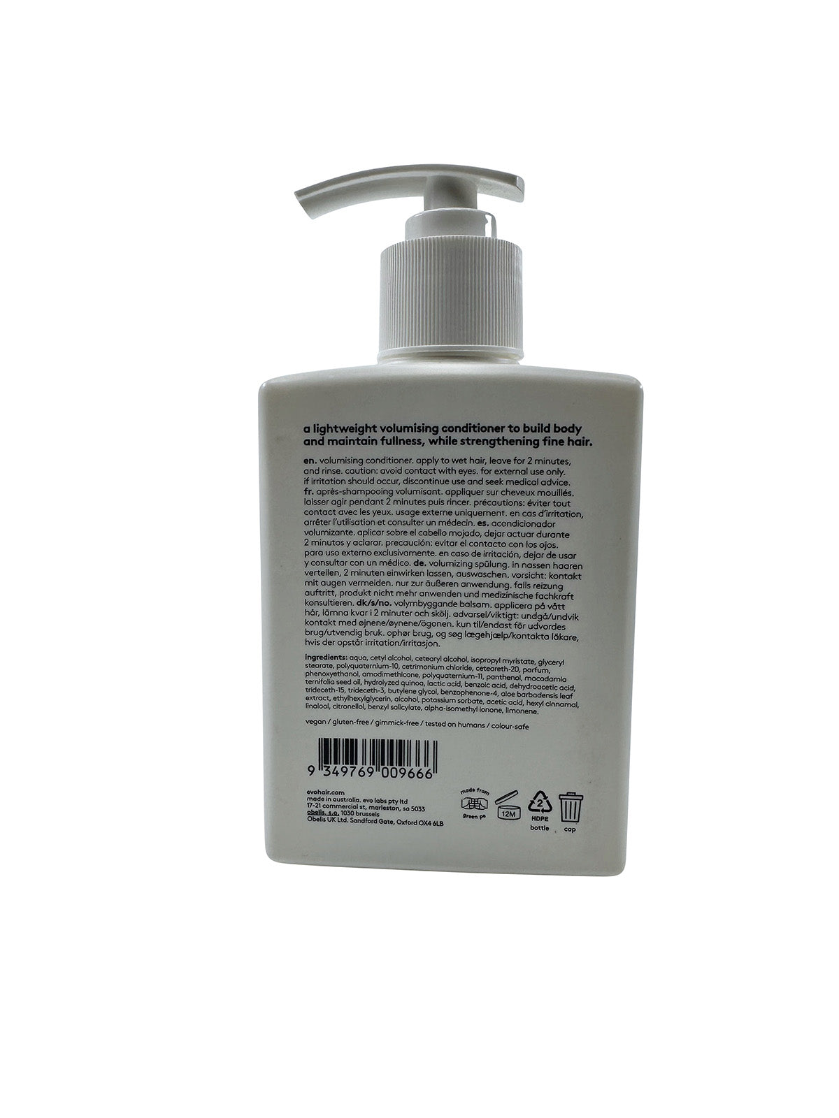 evo Bride of Gluttony Volumising Conditioner 10.1 OZ