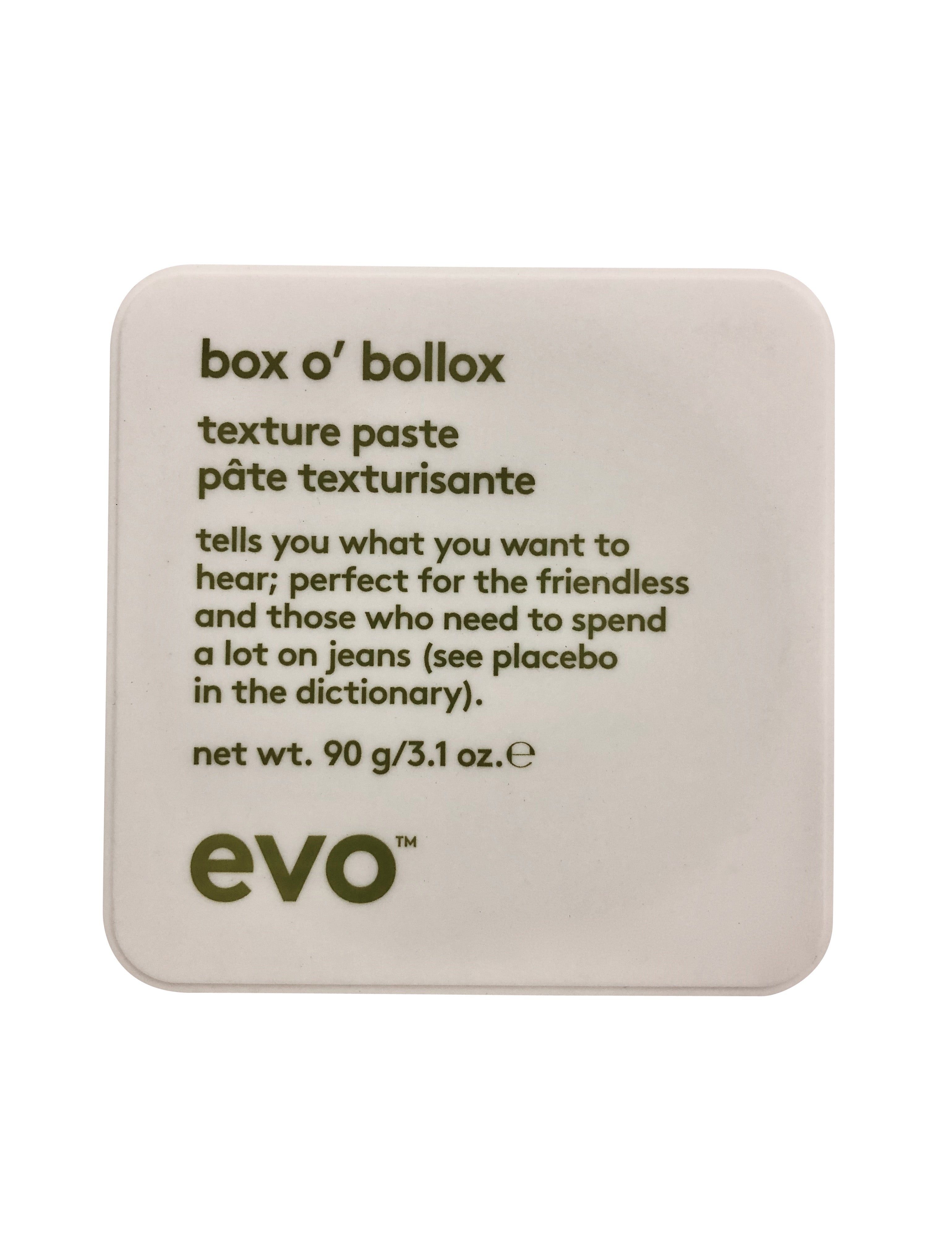 evo Box O' Bollox Texture Paste 3.1 OZ