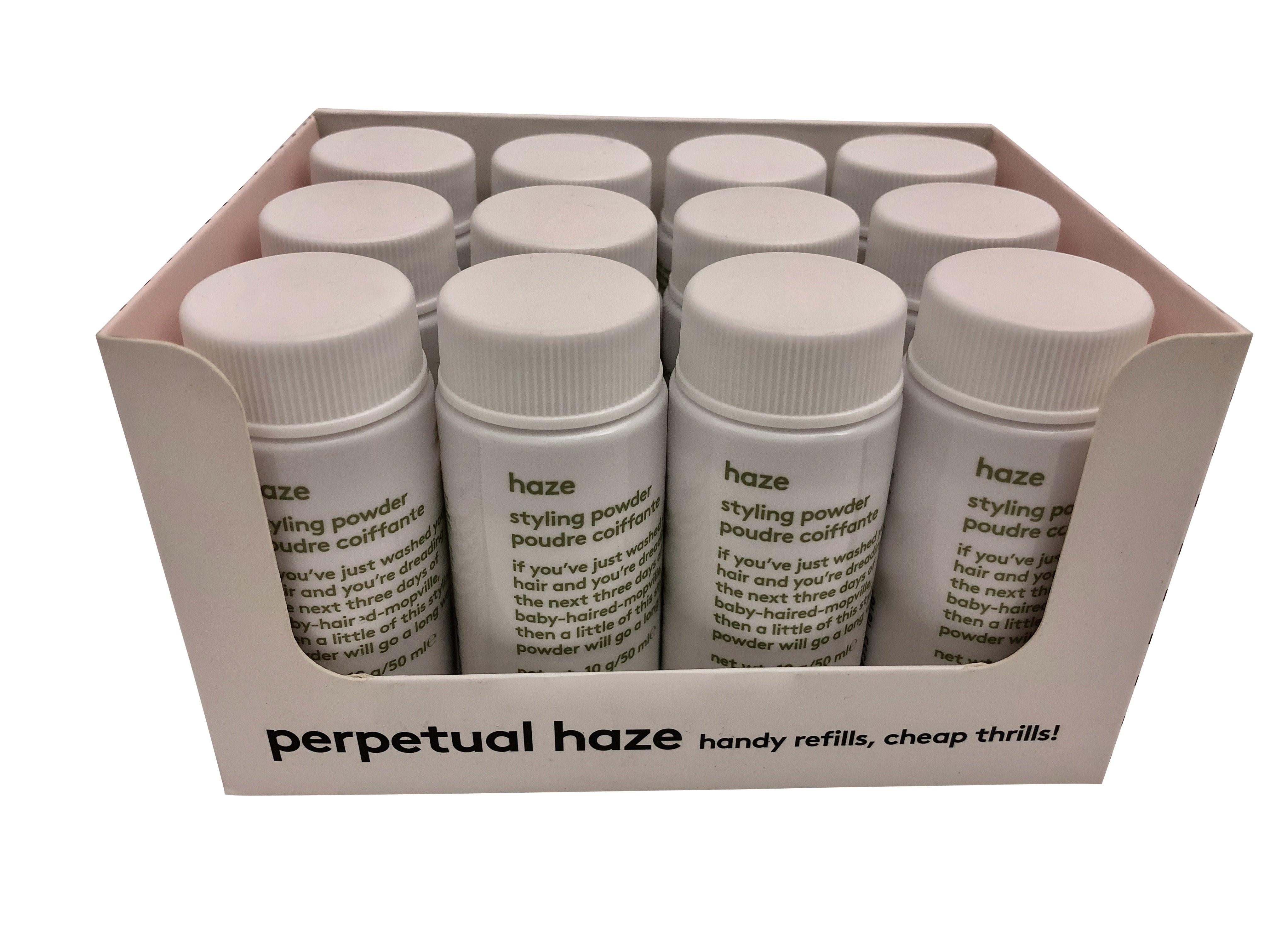 evo Perpetual Haze Hair Styling Powder Refill 0.35 OZ x 12