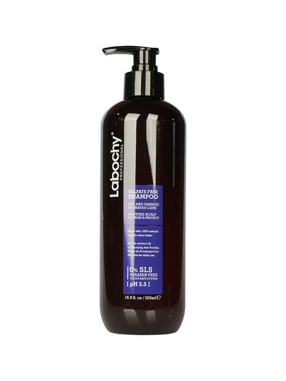 Labochy Sulfate Free Shampoo Dry & Damaged Hair 16.9 OZ