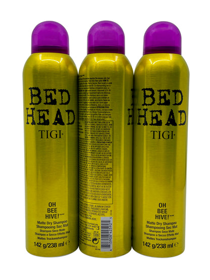 TIGI Bed Head Oh Bee Hive Matte Dry Shampoo 5 OZ Set of 3