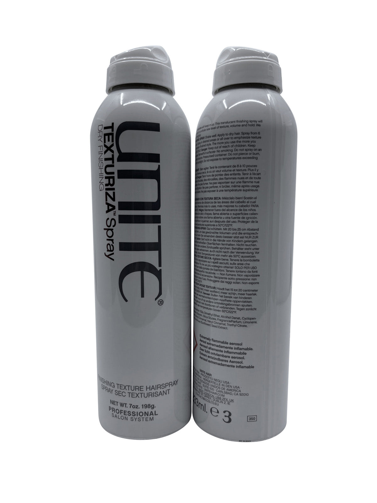 Unite Texturiza Spray Finishing Texture Spray 7 OZ Set of 2