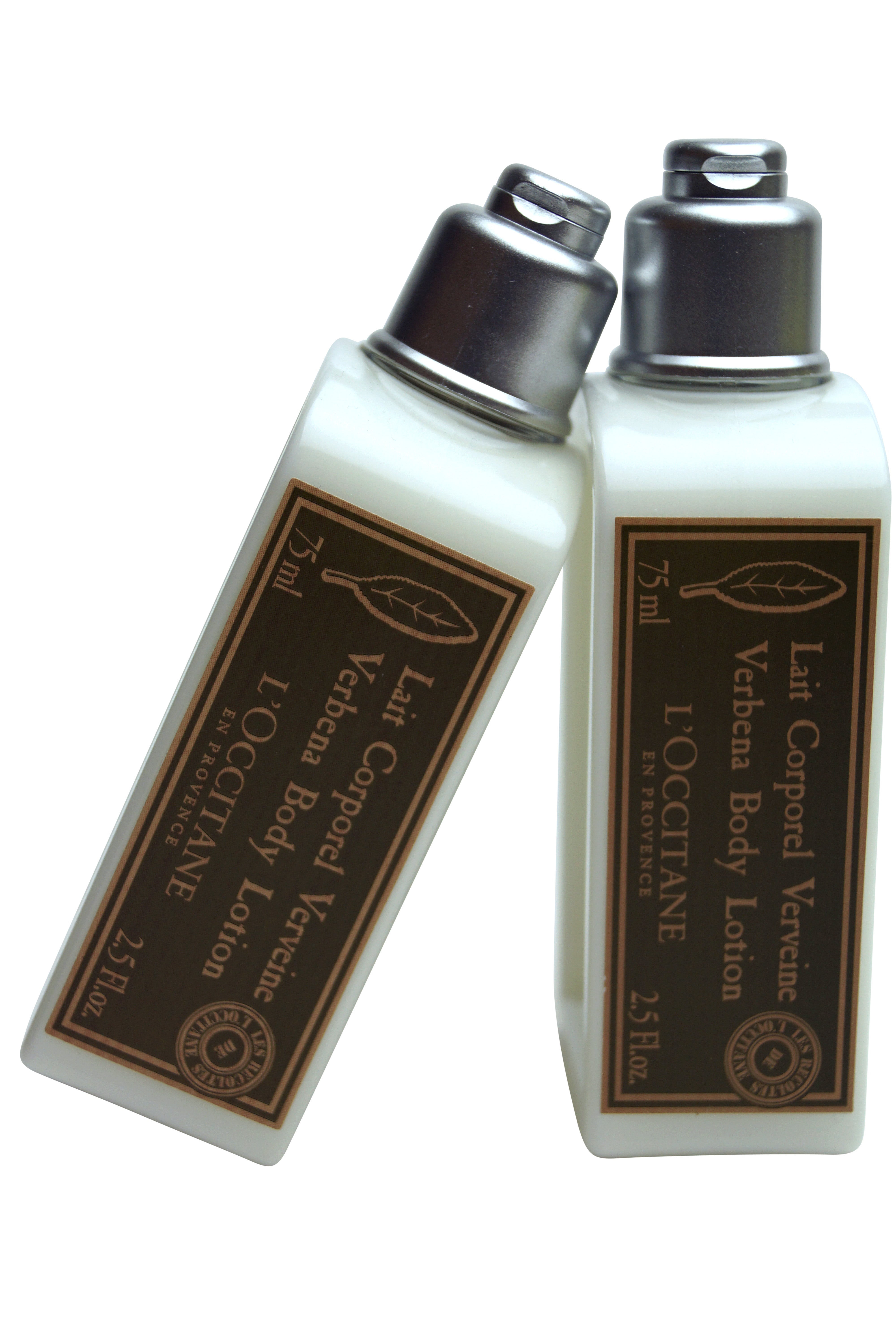 L'Occitane En Provence Verbena Body Lotion Travel 2.5 oz set of 2